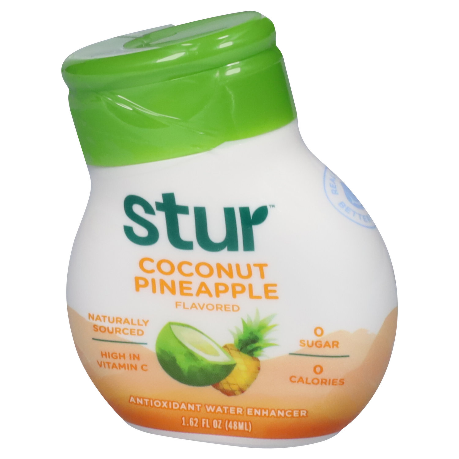 Stur Coconut Pineapple Antioxidant Water Enhancer 1.62 Fl Oz