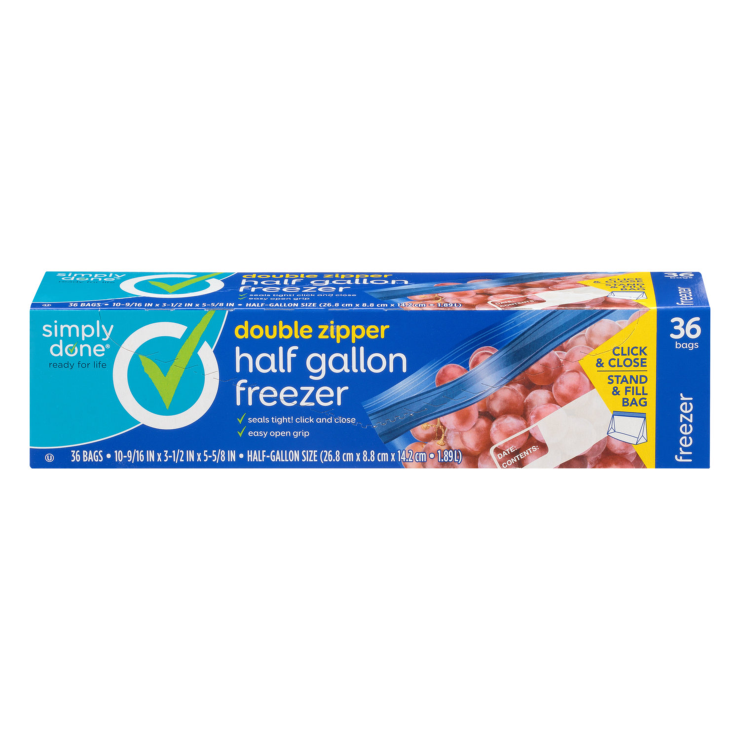 Half Gallon (Deli) Bag 4-Pack