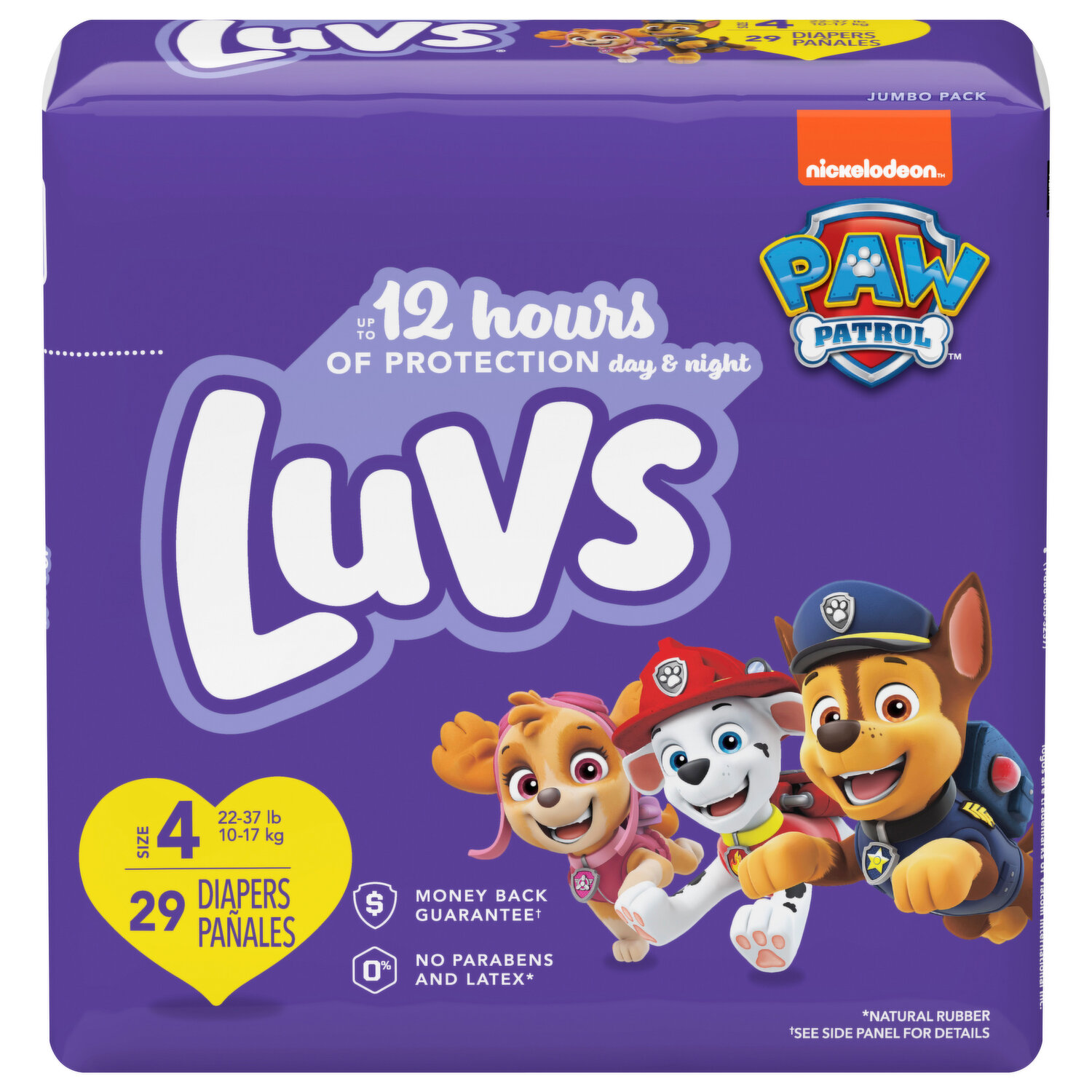 Luvs Diapers, Paw Patrol, 1 (8-14 lb), Jumbo Pack