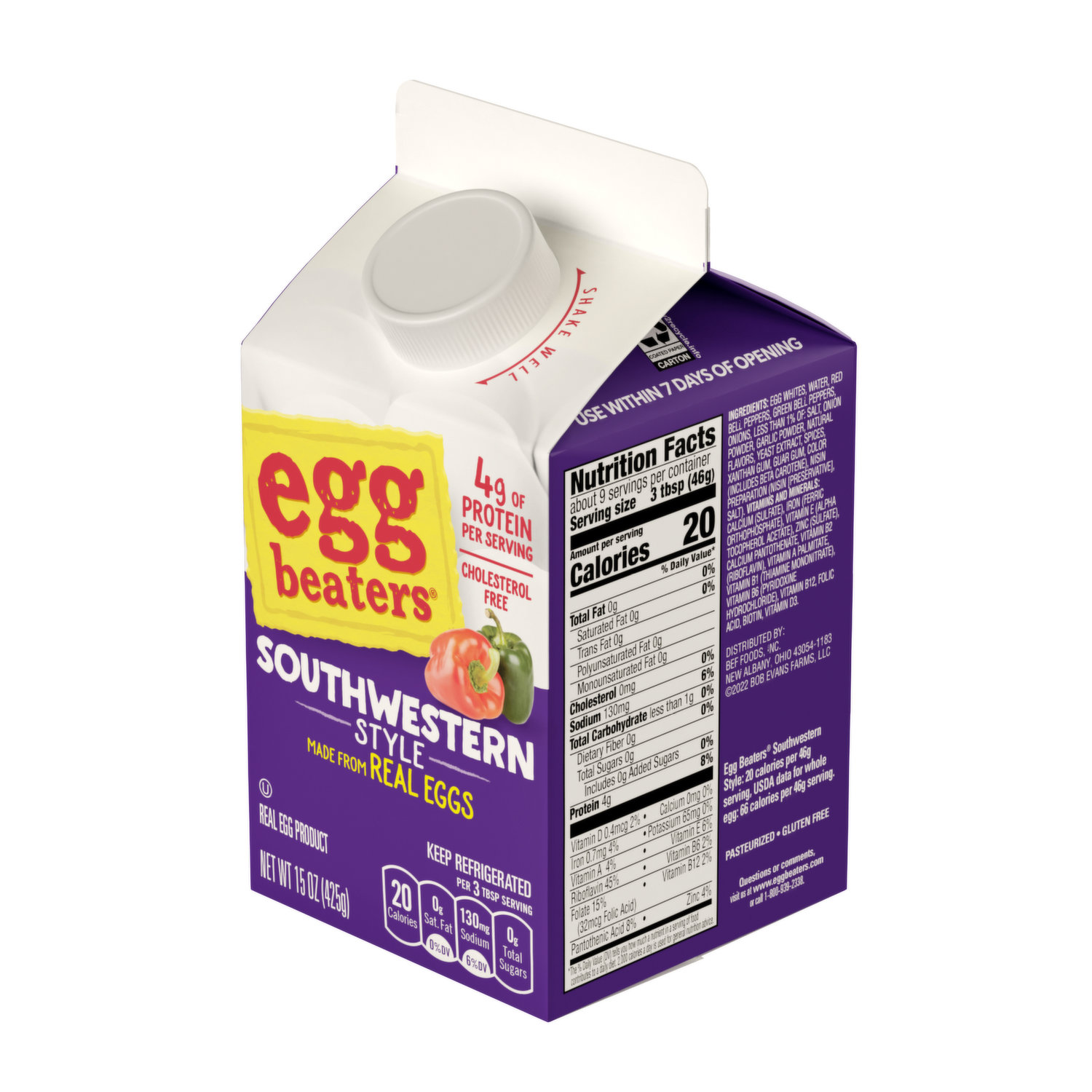 Egg Beaters Egg Whites, 16 oz - Jay C Food Stores