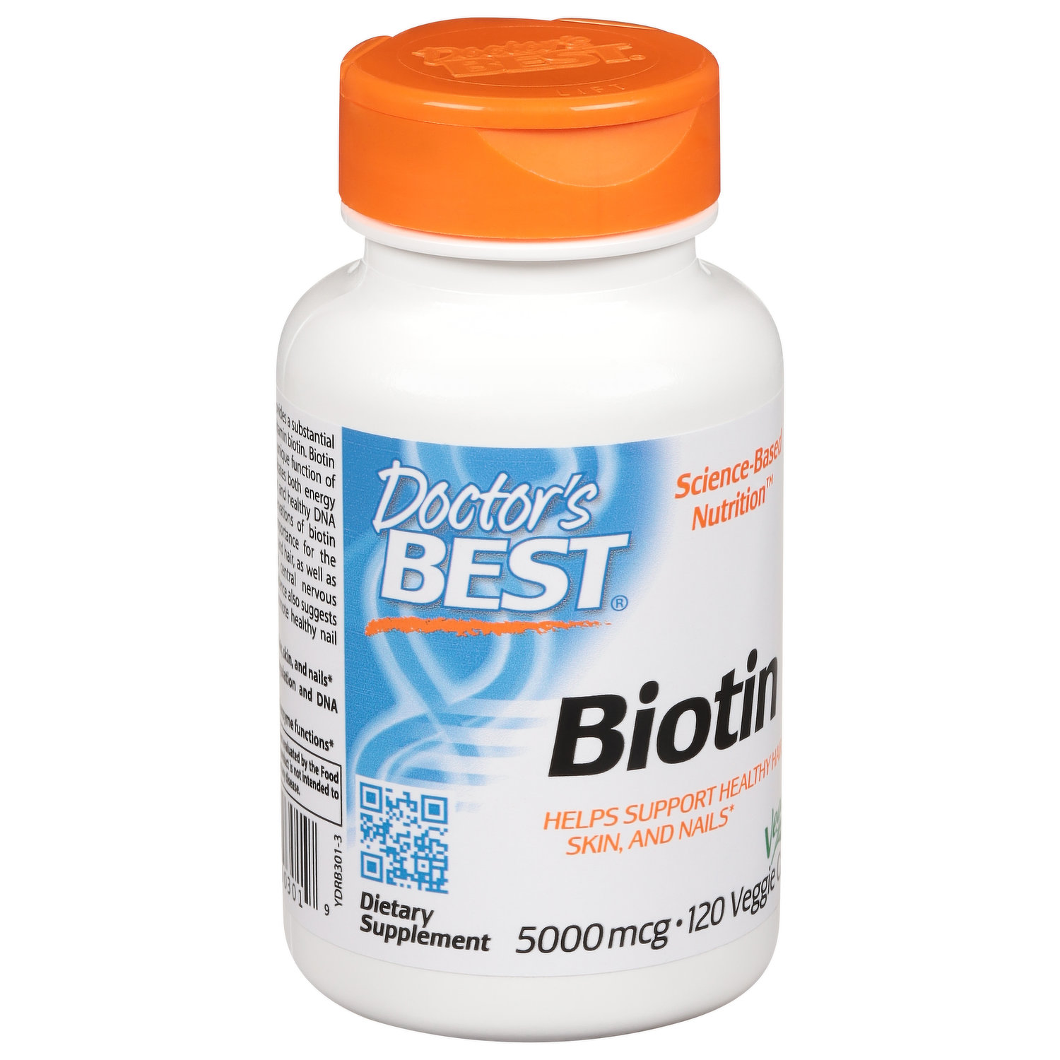 Lovita Biotin High Potency 11000mcg, 128 Days-Supply, Fast Dissolvable  Vitamins B7 for Skin and Nails & Hair Health, Vegetarian Dissolvable Tablets  - Walmart.com