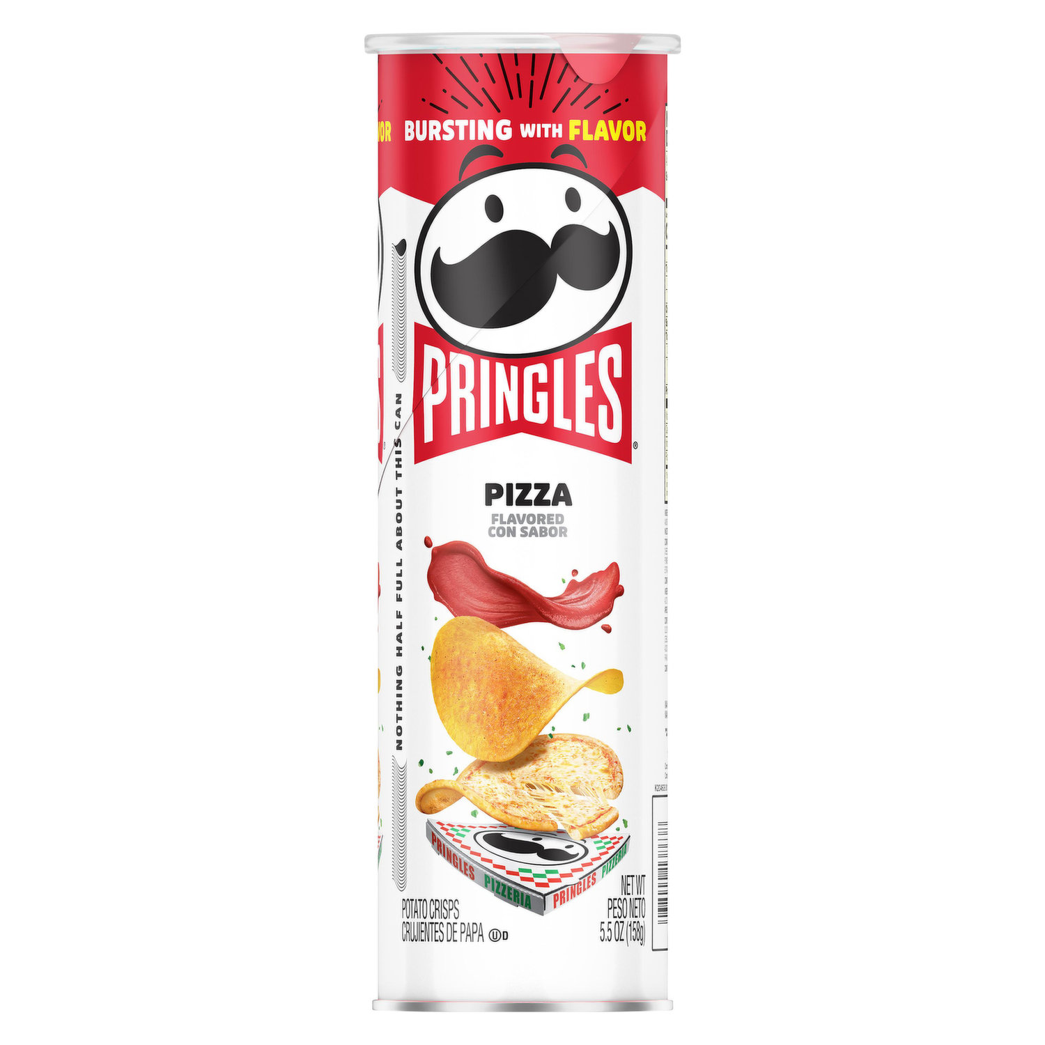 Pringles Potato Crisps, Pizza Flavored - FRESH by Brookshire's