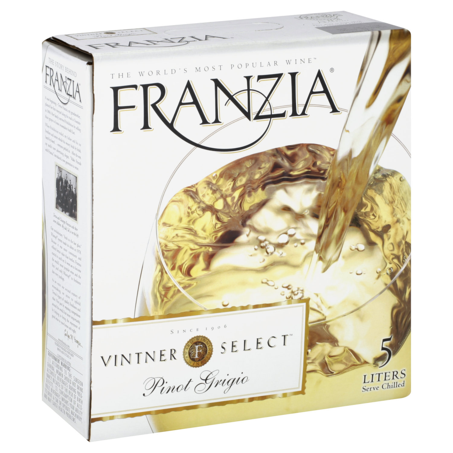 Franzia Chillable Red House Favorites Red Wine, 5 L Bag In Box