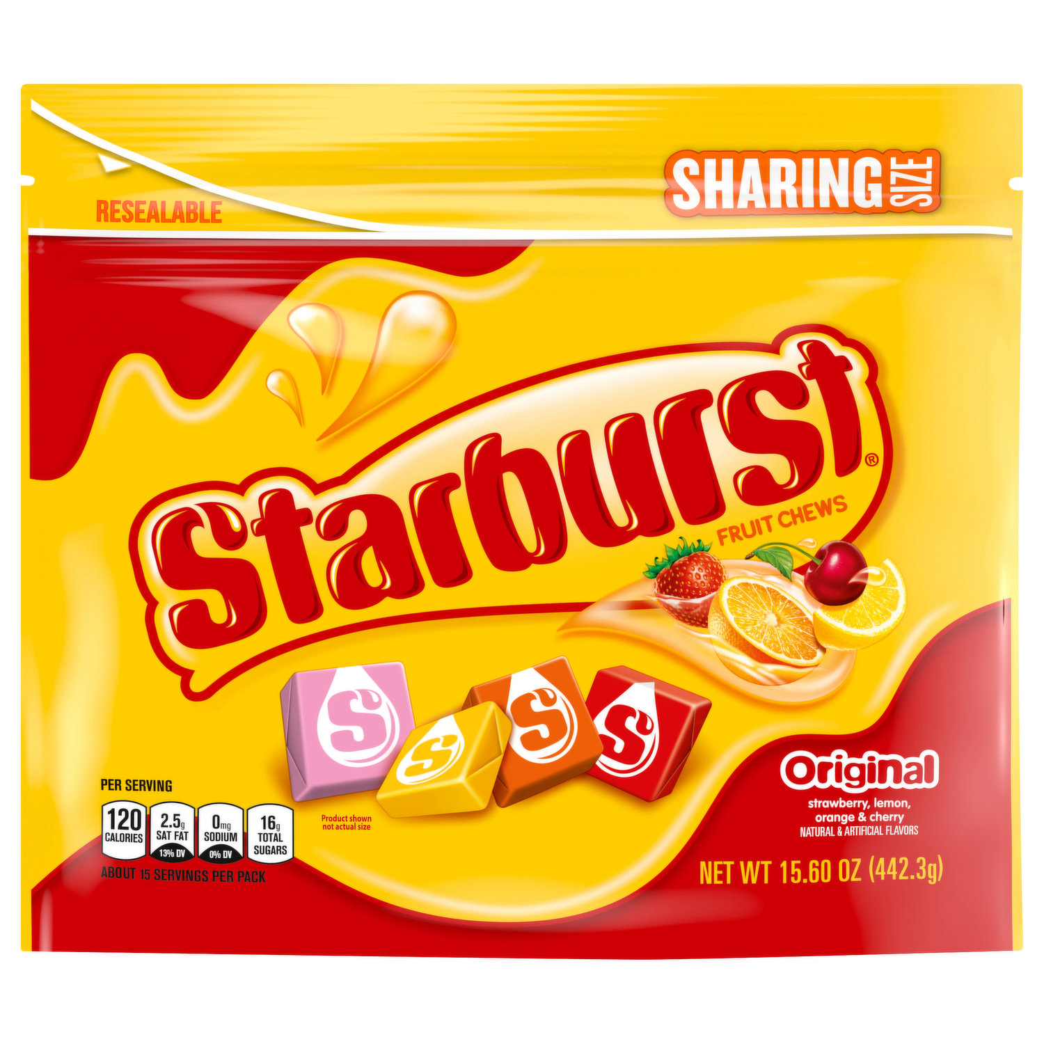 Starburst Fruit Chews, Minis, Original, Fresh Pack - 8 oz