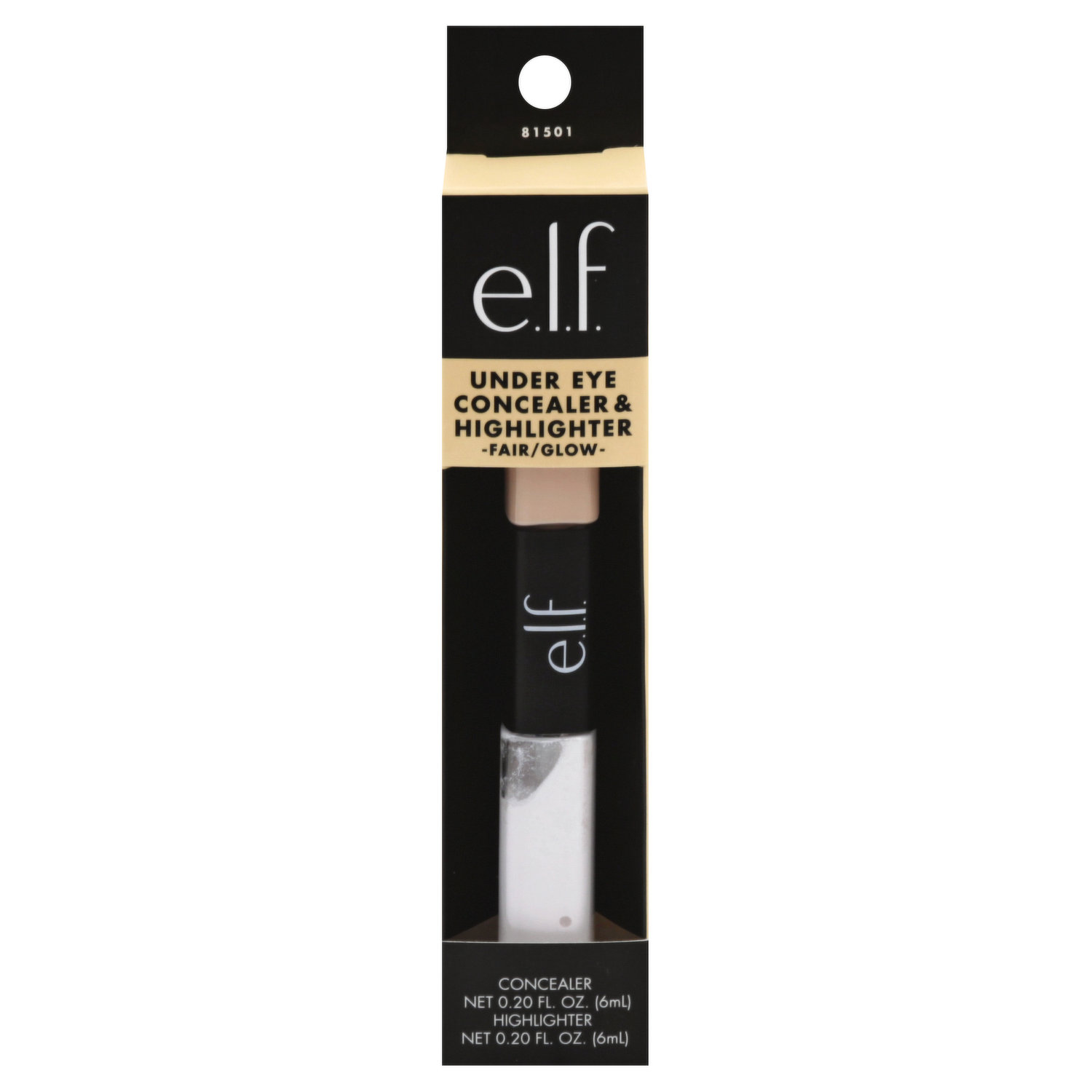 ELF Concealer & Under Eye, Fair/Glow 81501