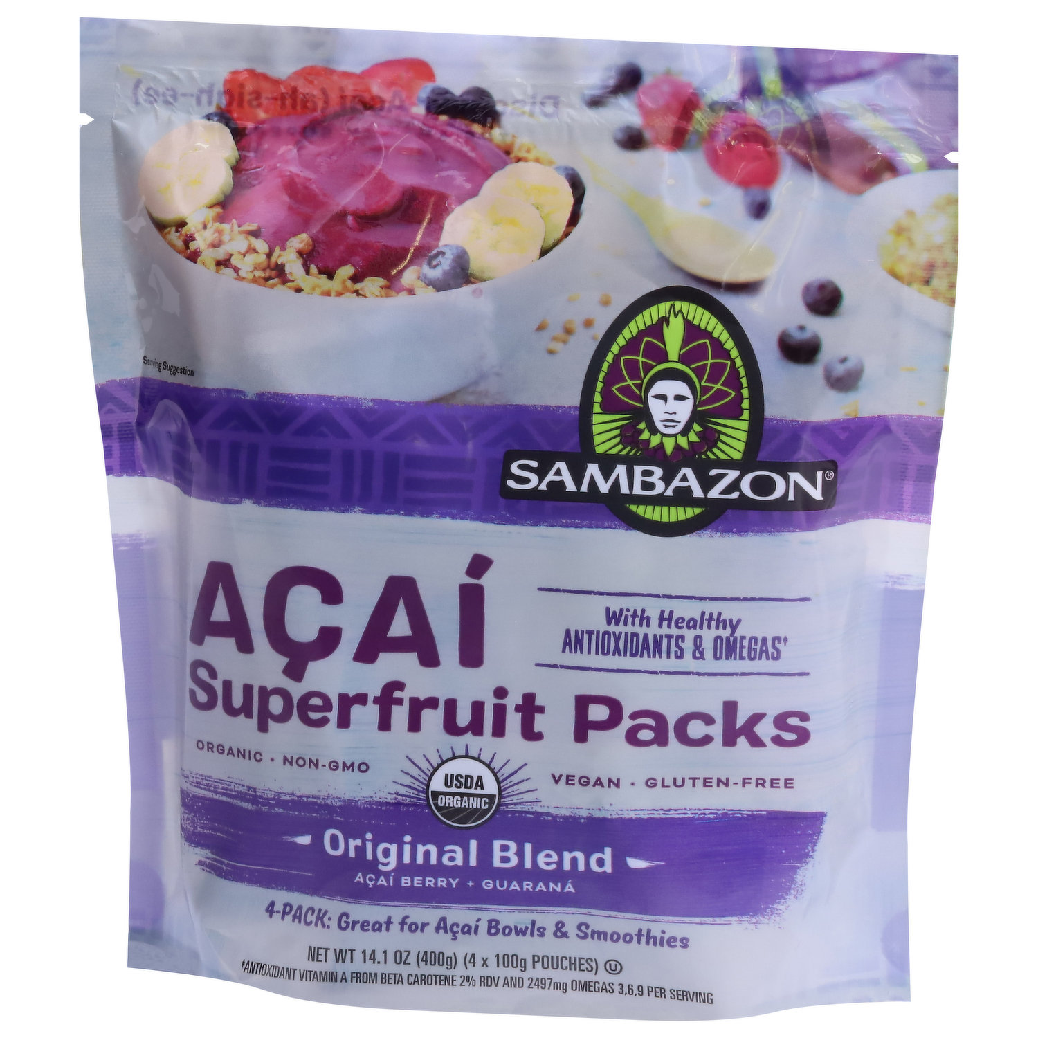 Organic, Ready to Eat, Original Acai Bowls | SAMBAZON