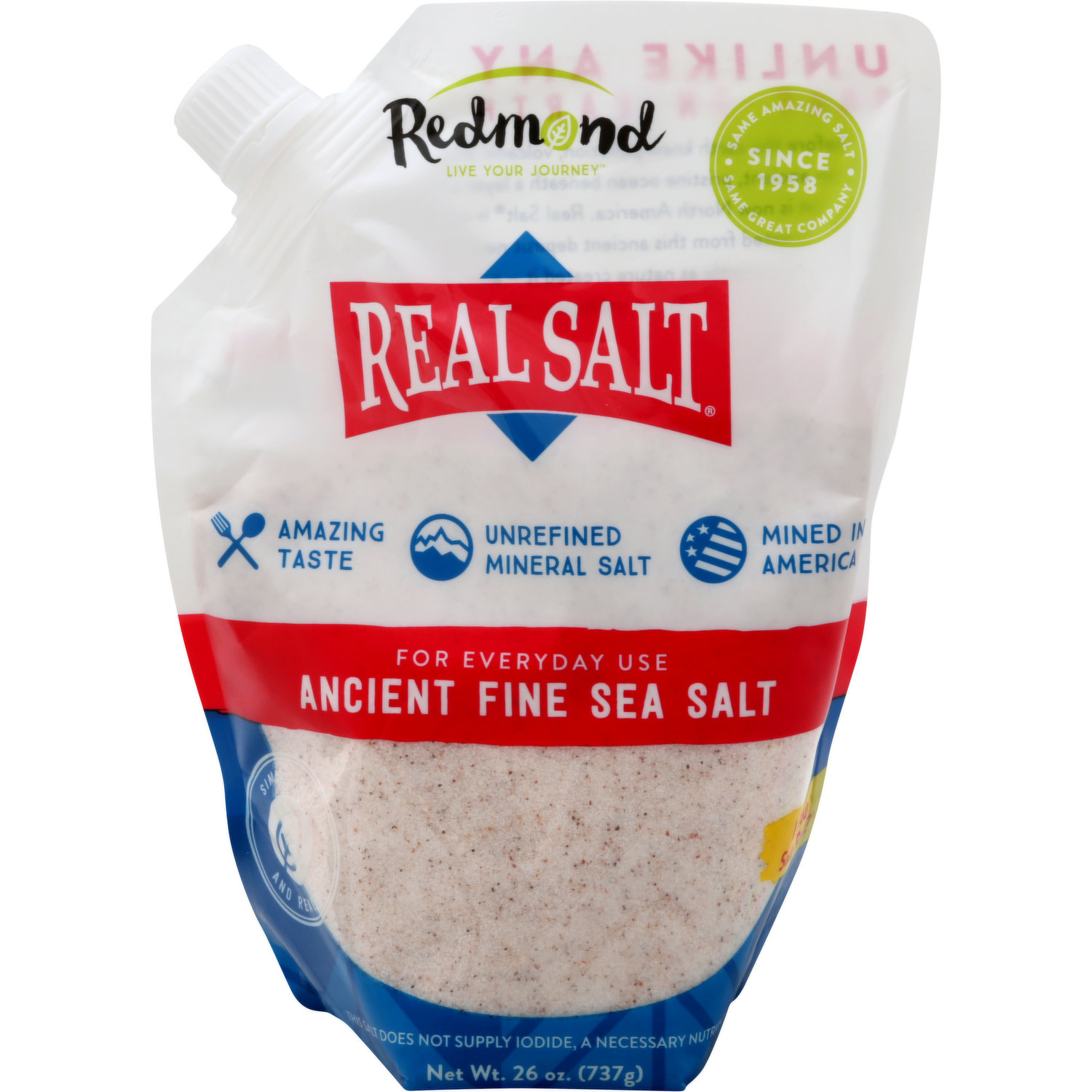 Redmond Real Salt Sea Salt - 10 oz