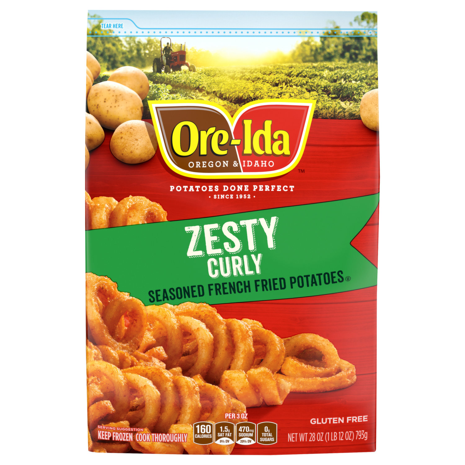 Ore-Ida Golden Shoestrings French Fries Fried Frozen Potatoes, 28 oz Bag