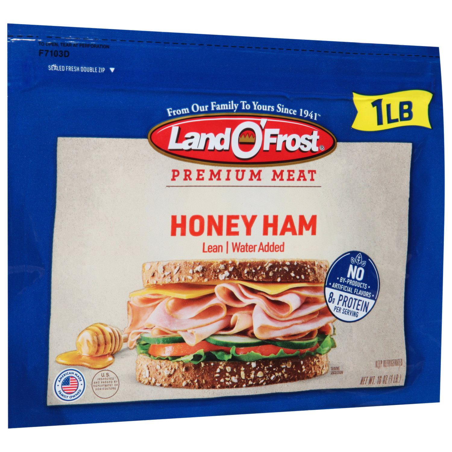 Premium Deli Smoked Ham Lunch Meat, 2 lbs - Food 4 Less