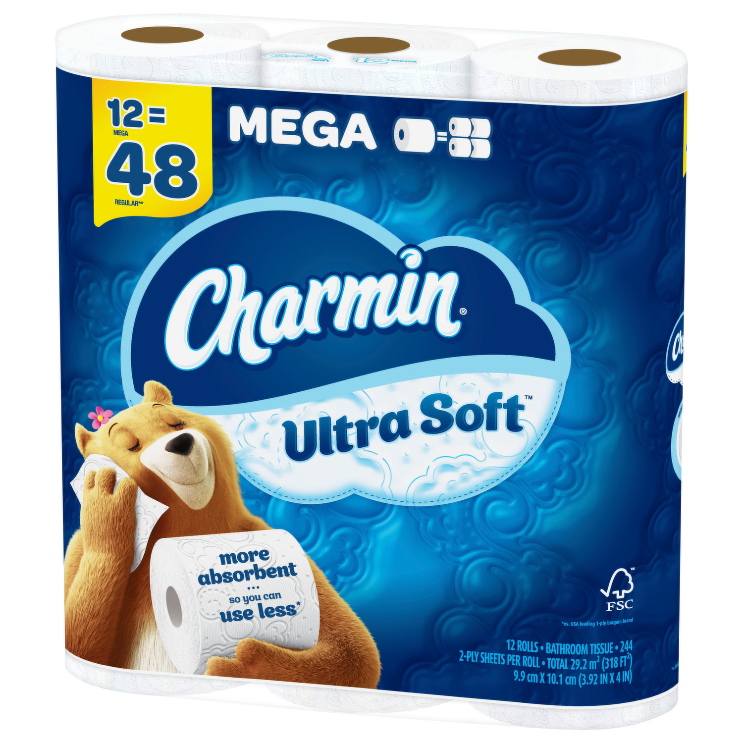 Save on Charmin Ultra Strong Super Mega Roll 2-Ply Toilet Paper Order  Online Delivery