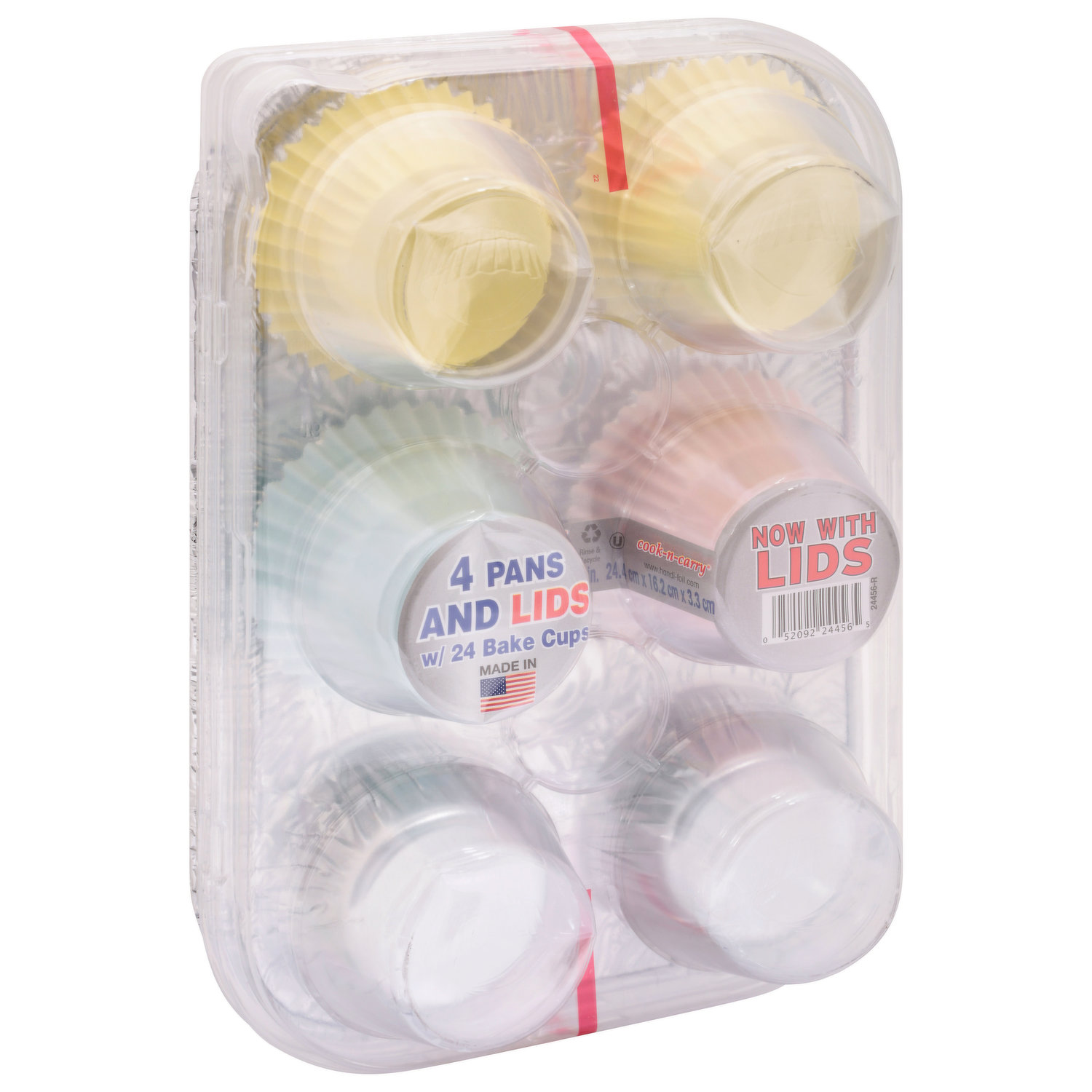 Handi-Foil Extra Large Storage Containers With Board Lids