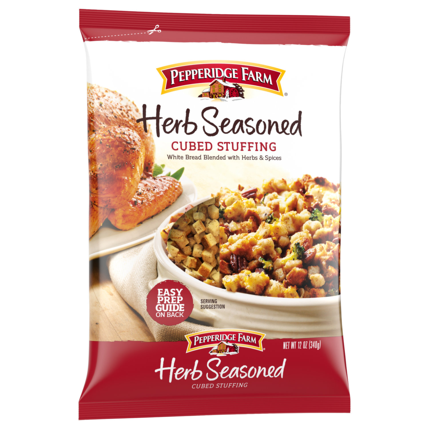 Pepperidge Farm Stuffing Herb Seasoned Cubed