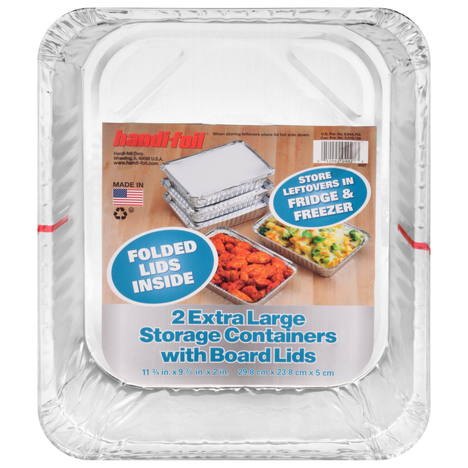 Handi-Foil Eco-Foil Giant All Purpose Pan & Lid