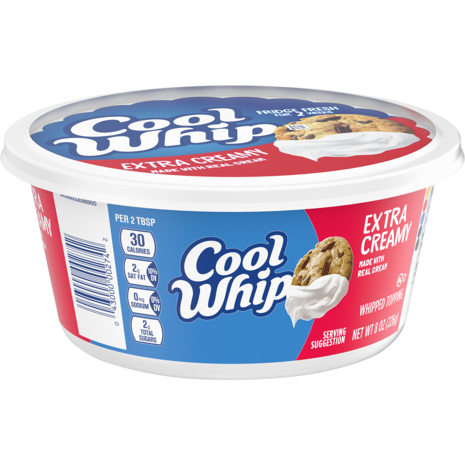 Easy Stabilized Whipped Cream (Cool Whip Substitute) • The Fresh Cooky