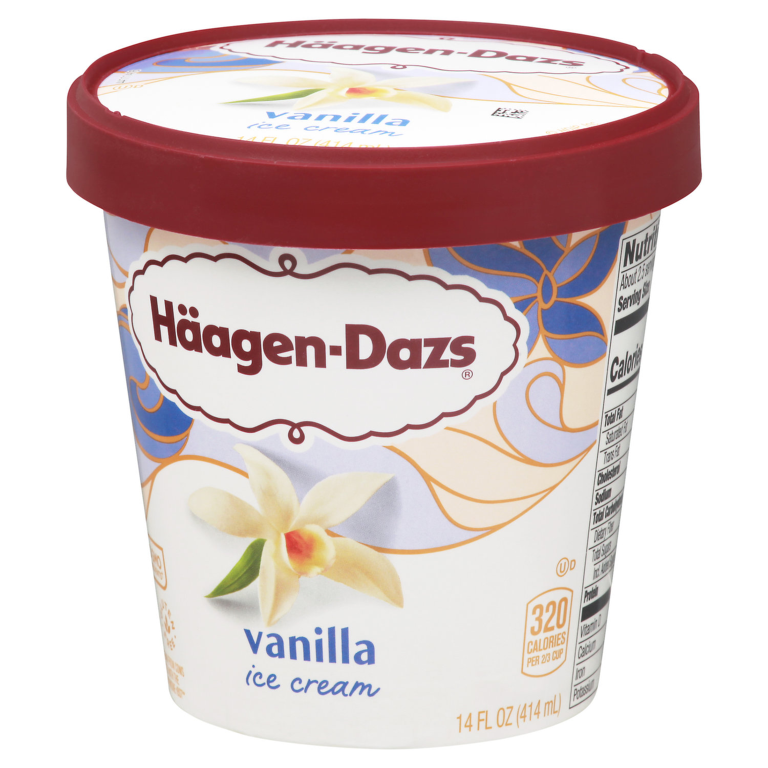 Haagen dazs ice cream calories