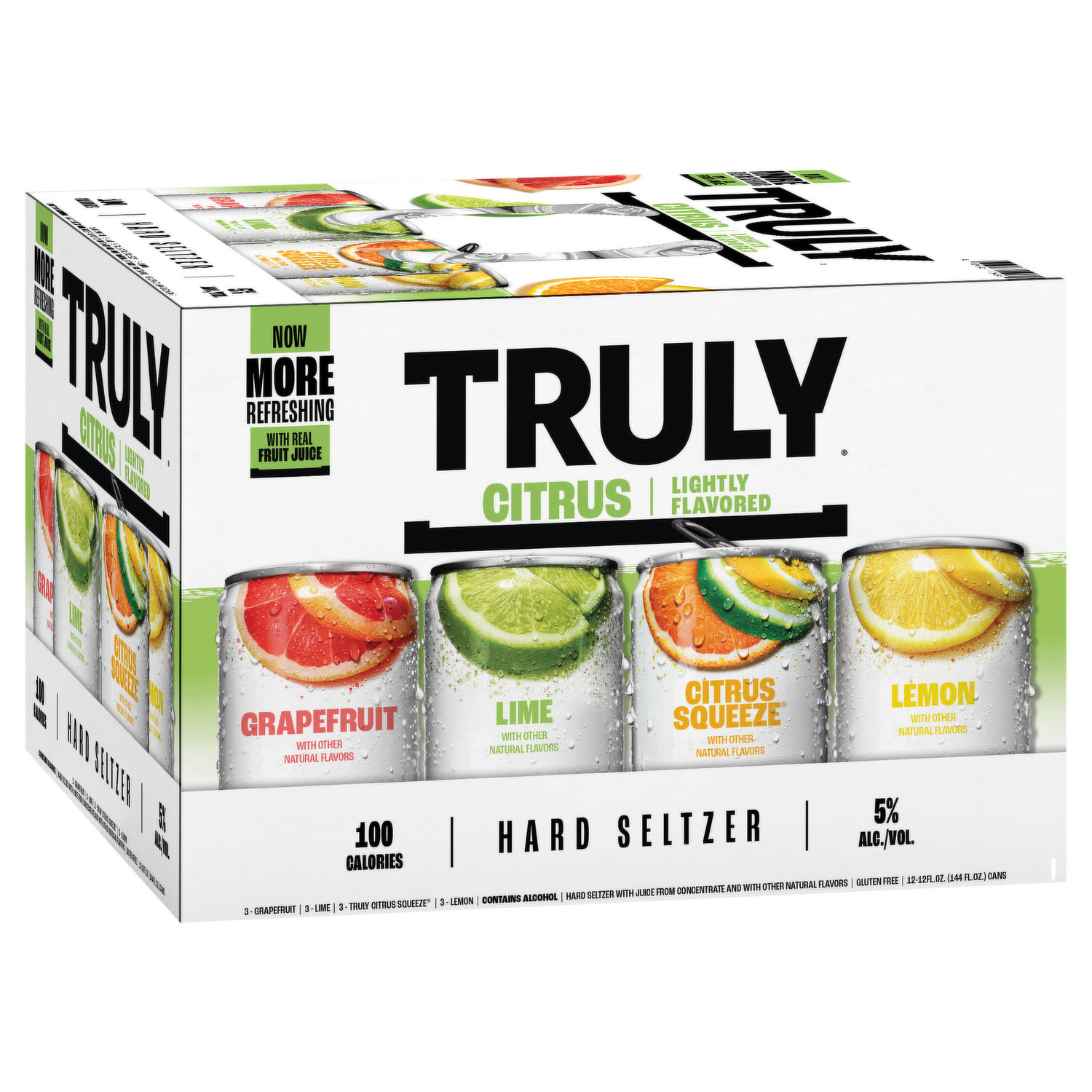 Truly Hard Seltzer Lemonade Mix Pack - 12pk/12 fl oz Slim Cans