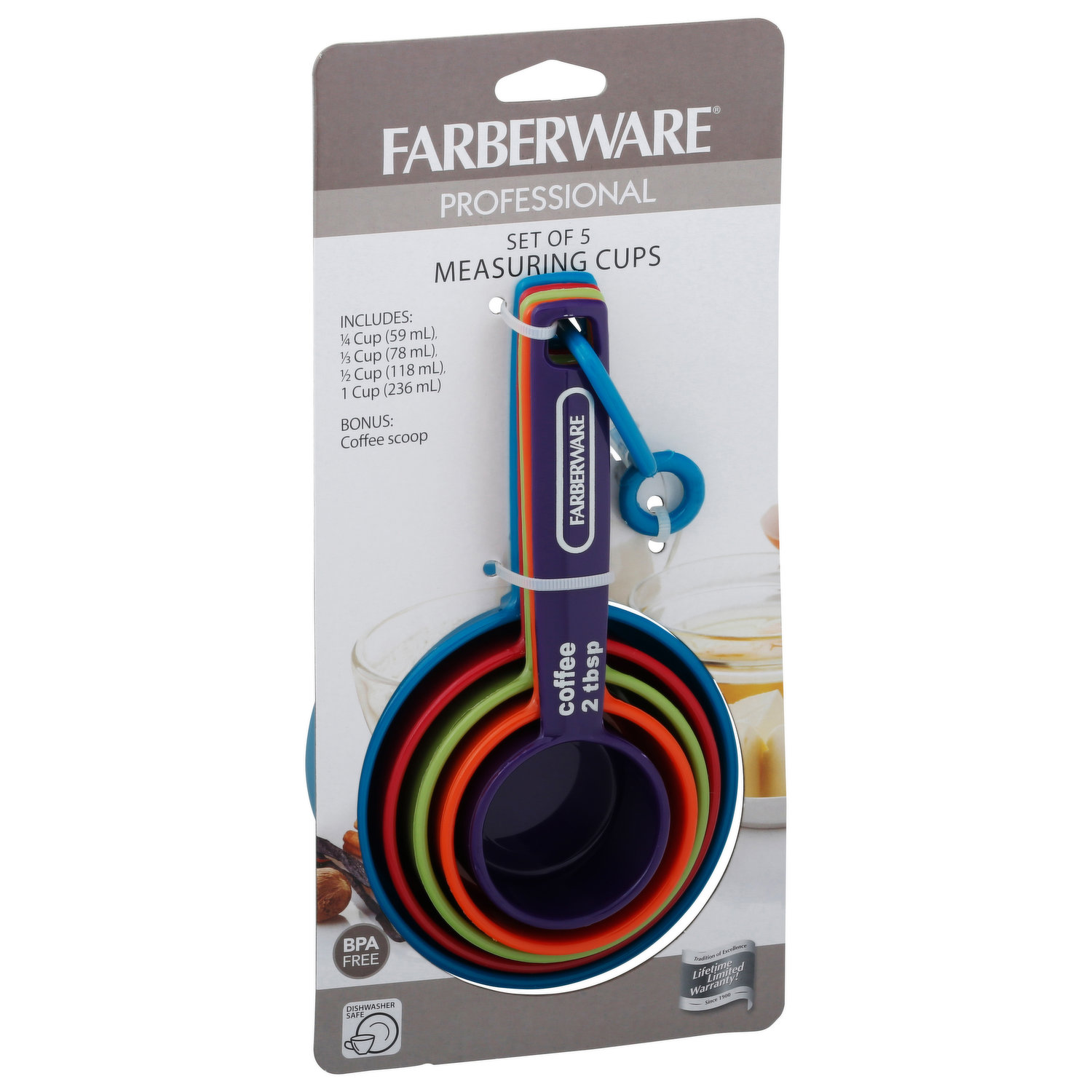 Farberware Pro Measuring Cups w/Coffee Scoop