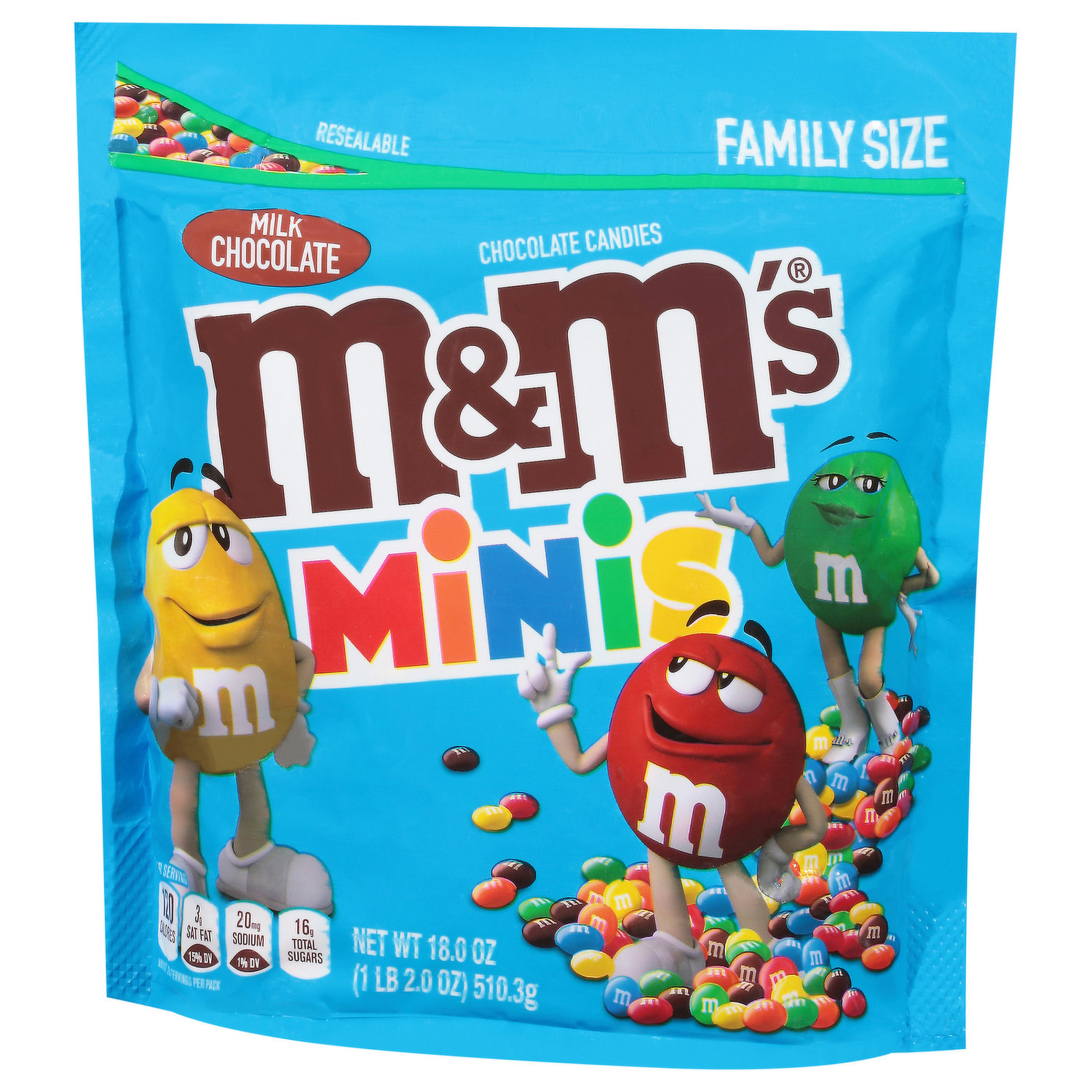 M&M's Fun Size Milk Chocolate Candy - 10.53 oz Bag 