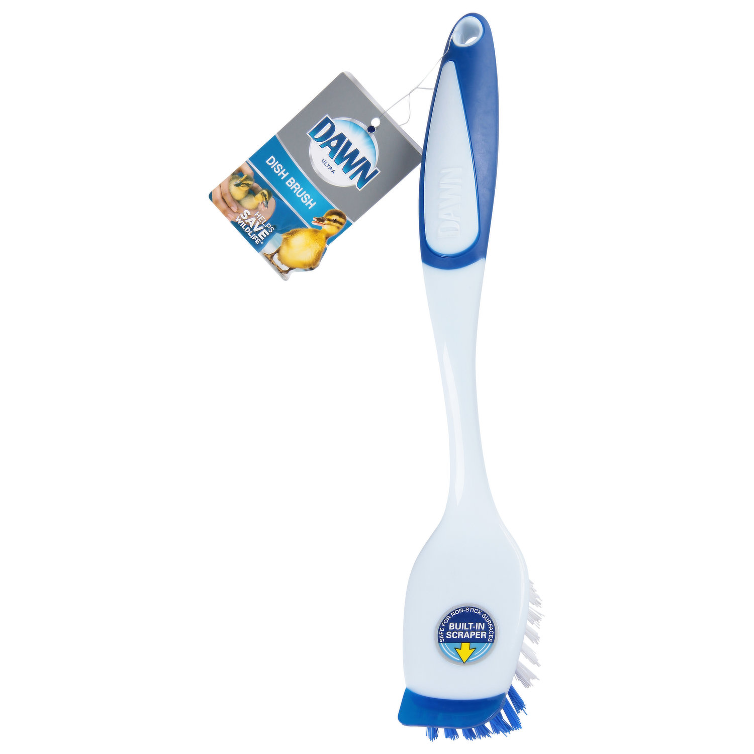 Dawn Fillable Kitchen Brush White and Blue, DAWN, All Brands