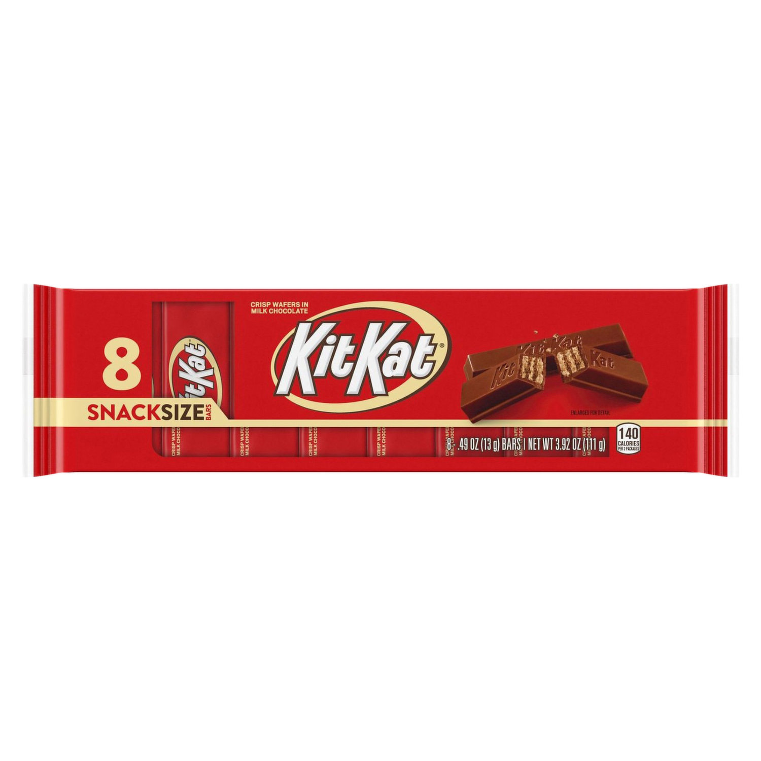 KitKat XL Crisp Wafers in Milk Chocolate