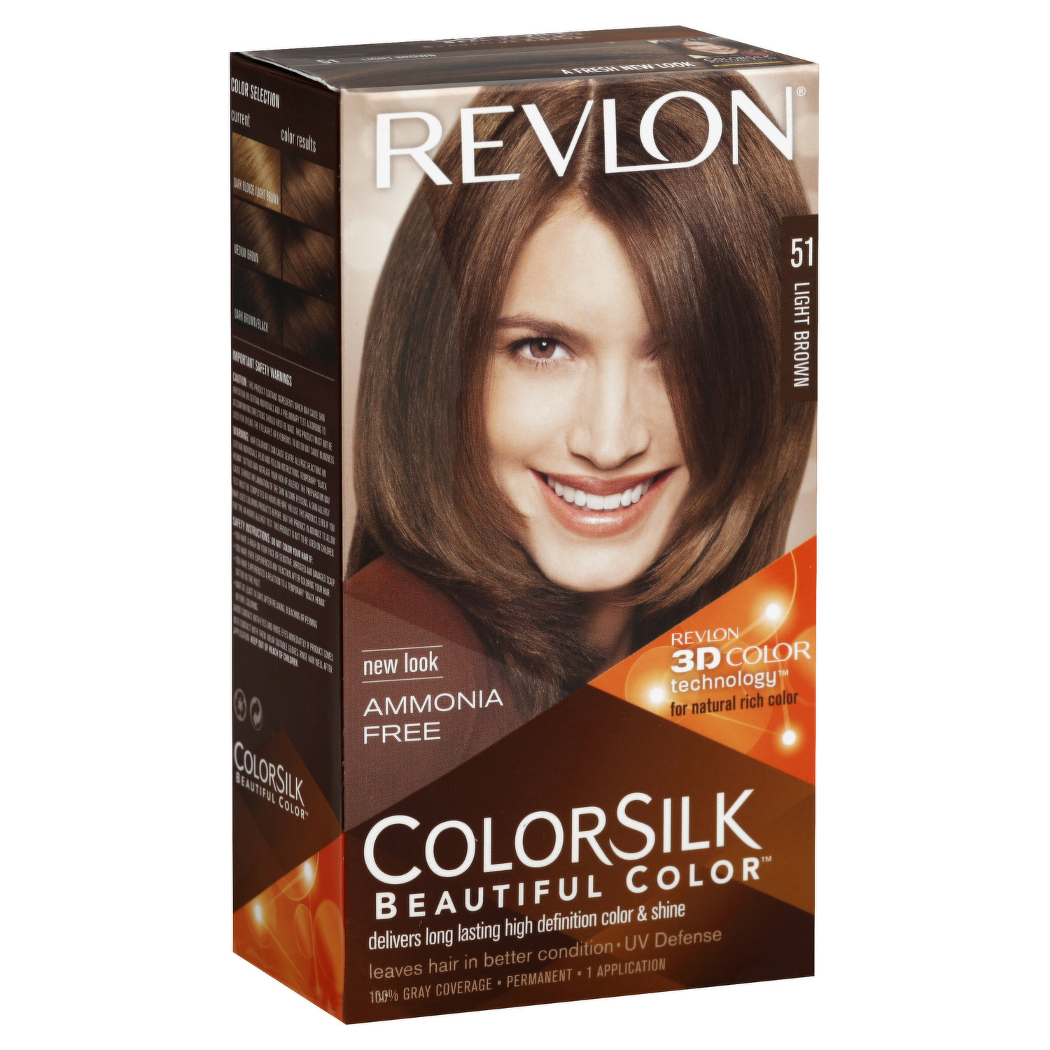 revlon dark golden brown results