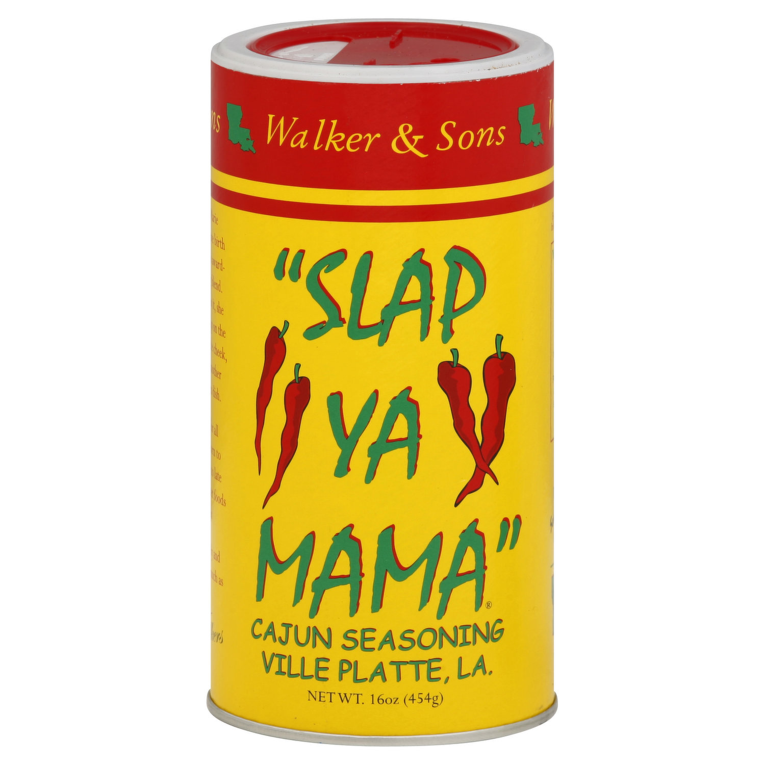 Slap Ya Mama All Natural Cajun Seasoning from Louisiana Spice Variety Pack,  8 Ounce Cans, 1 Cajun, 1 Cajun Hot, 1 White Pepper Blend