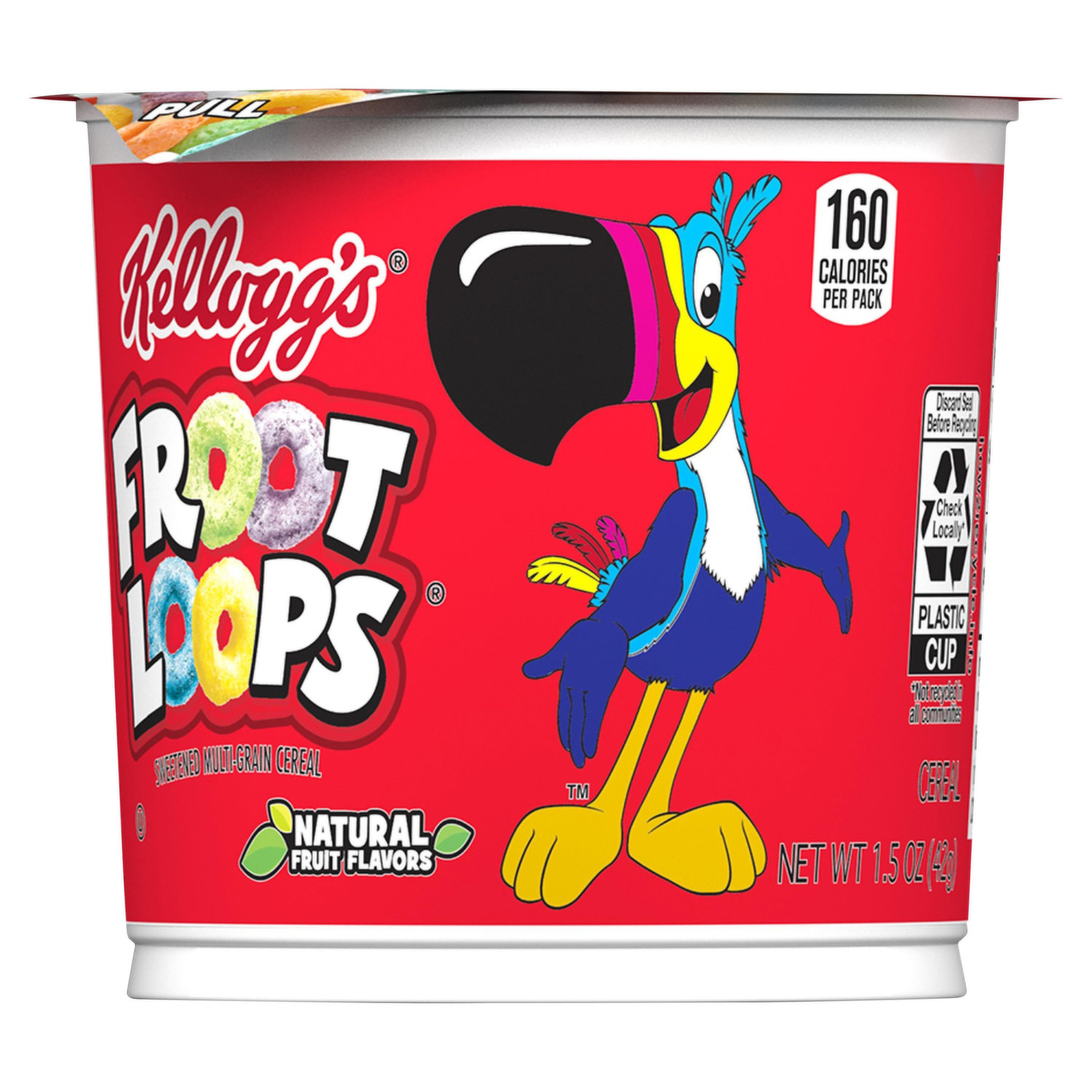 Kellogg's® Froot Loops Cereal Cups, 4 ct / 1.5 oz - Pay Less Super