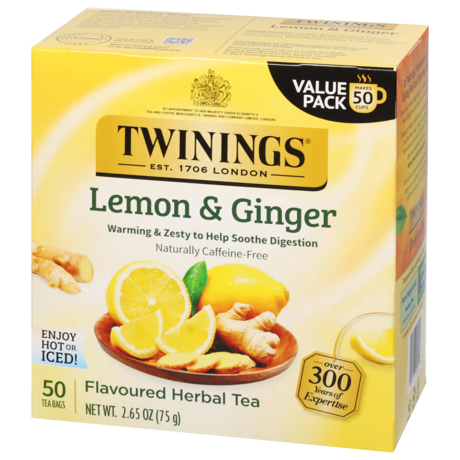 Twinings Herbal Tea, Pure peppermint - Brookshire's