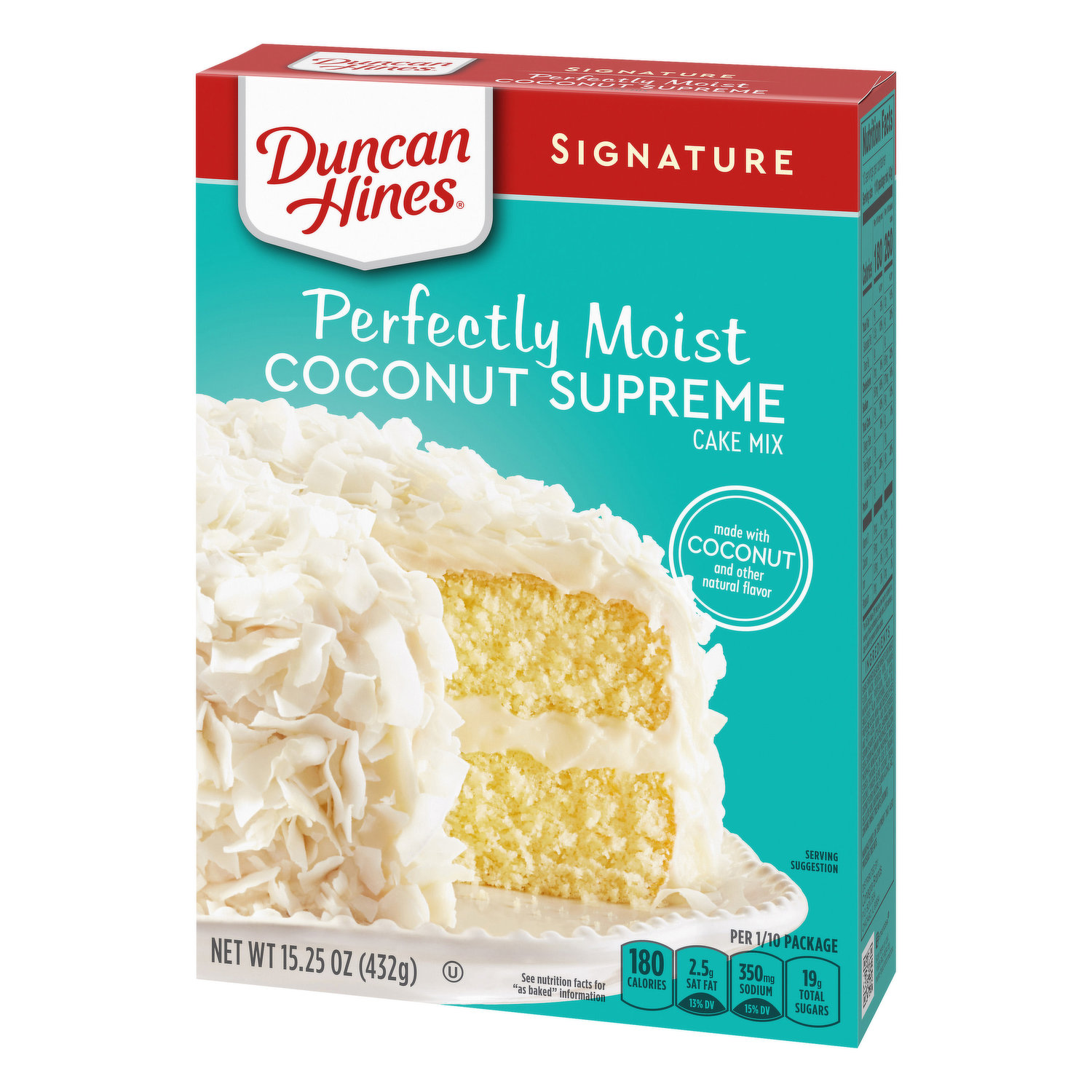 Coconut shop cake mix