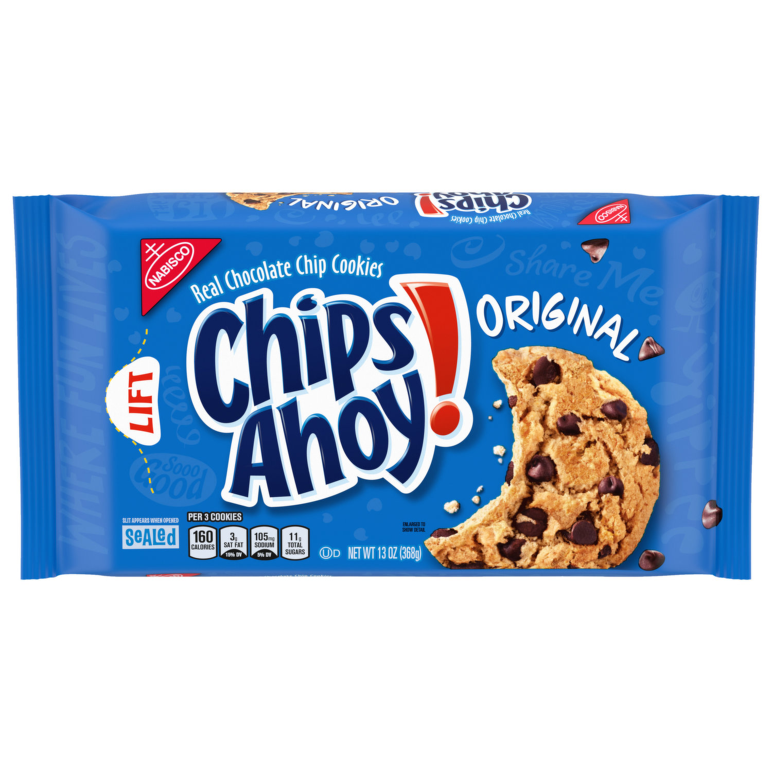 CHIPS AHOY! Original Chocolate Chip Cookies Party Size 25.3 oz