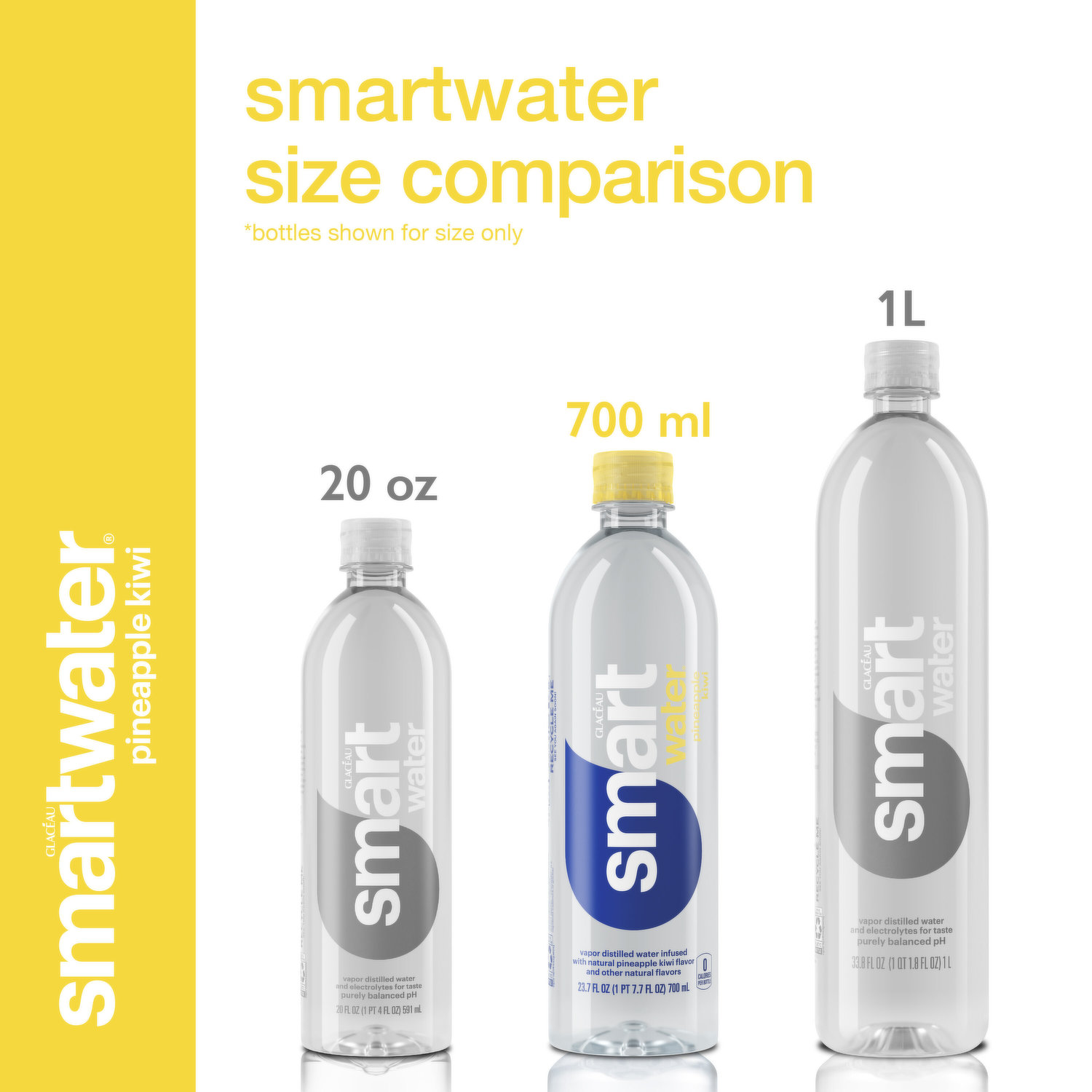 Glaceau Smart Water - 700mL Still / Mineral - Glaceau Smart Water