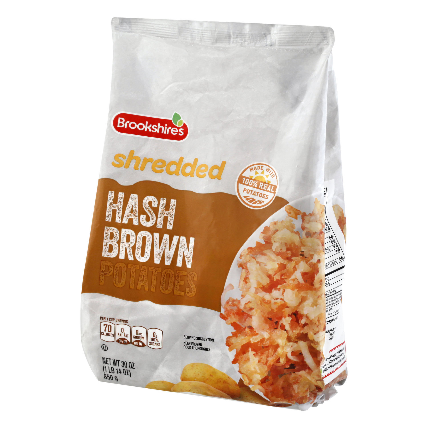 Food Club Shredded Hash Browns 30 Oz, Potatoes