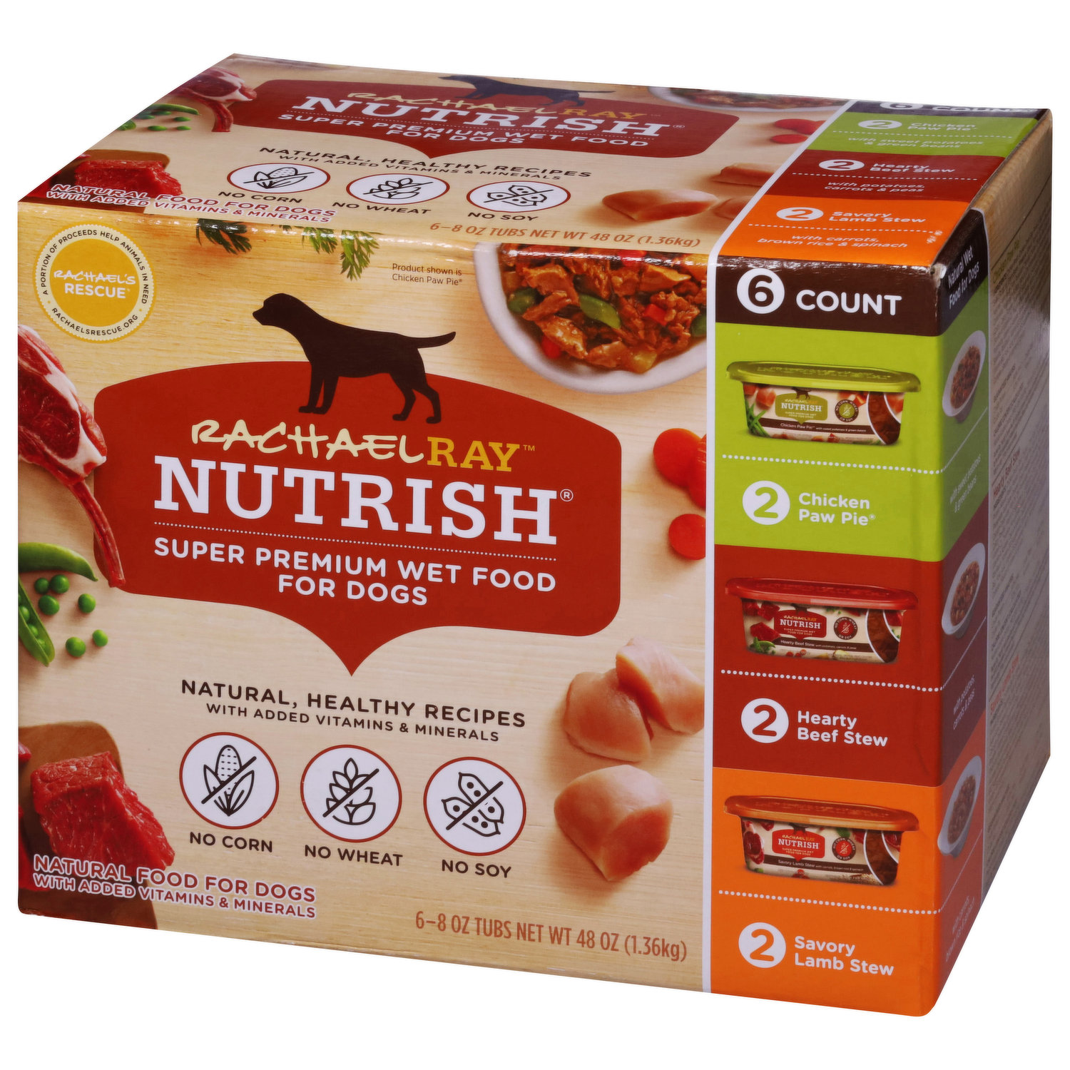 Rachael ray nutrish super hot sale premium wet food for dogs