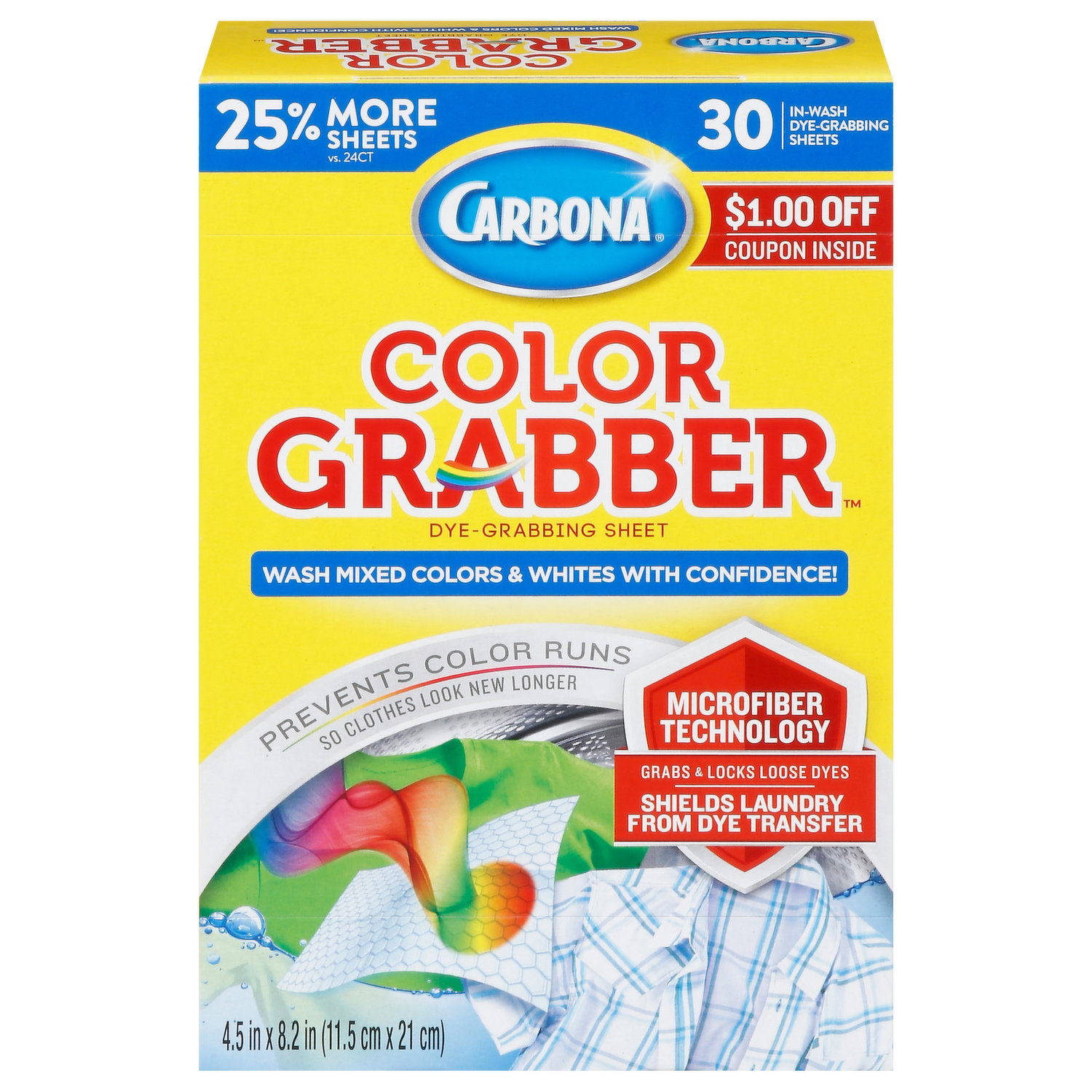 Carbona Color Run Remover, 2.6 oz (Case of 4)