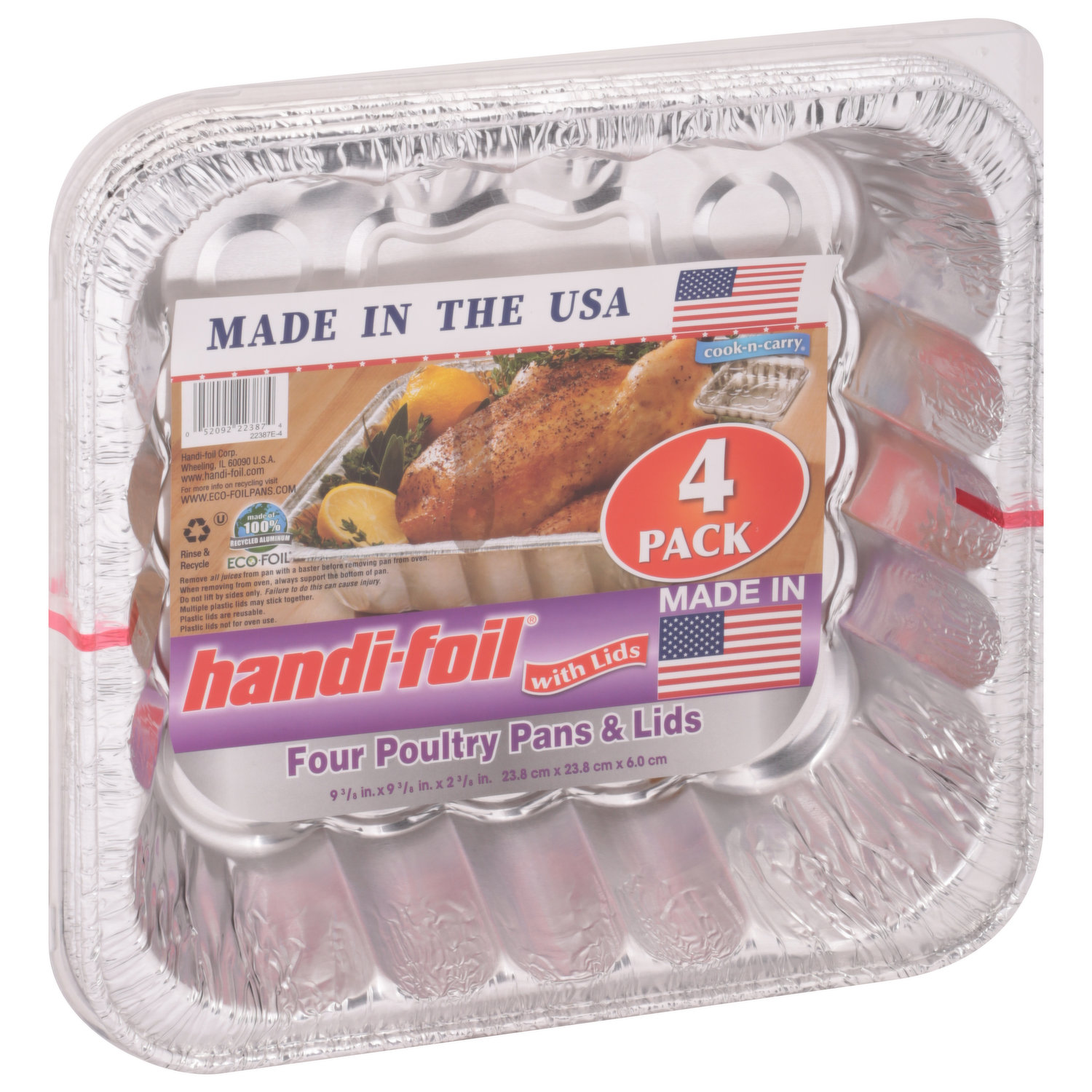  Handi Foil Poultry Pans, 3 ct : Home & Kitchen