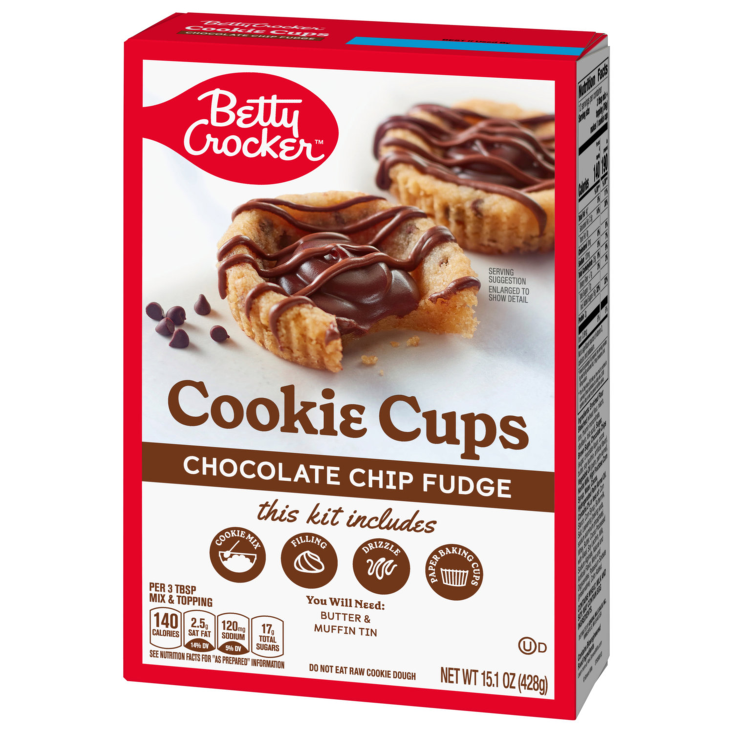 Betty Crocker Favorites Fudge Brownie Mix, Family Size, 16.3 oz 