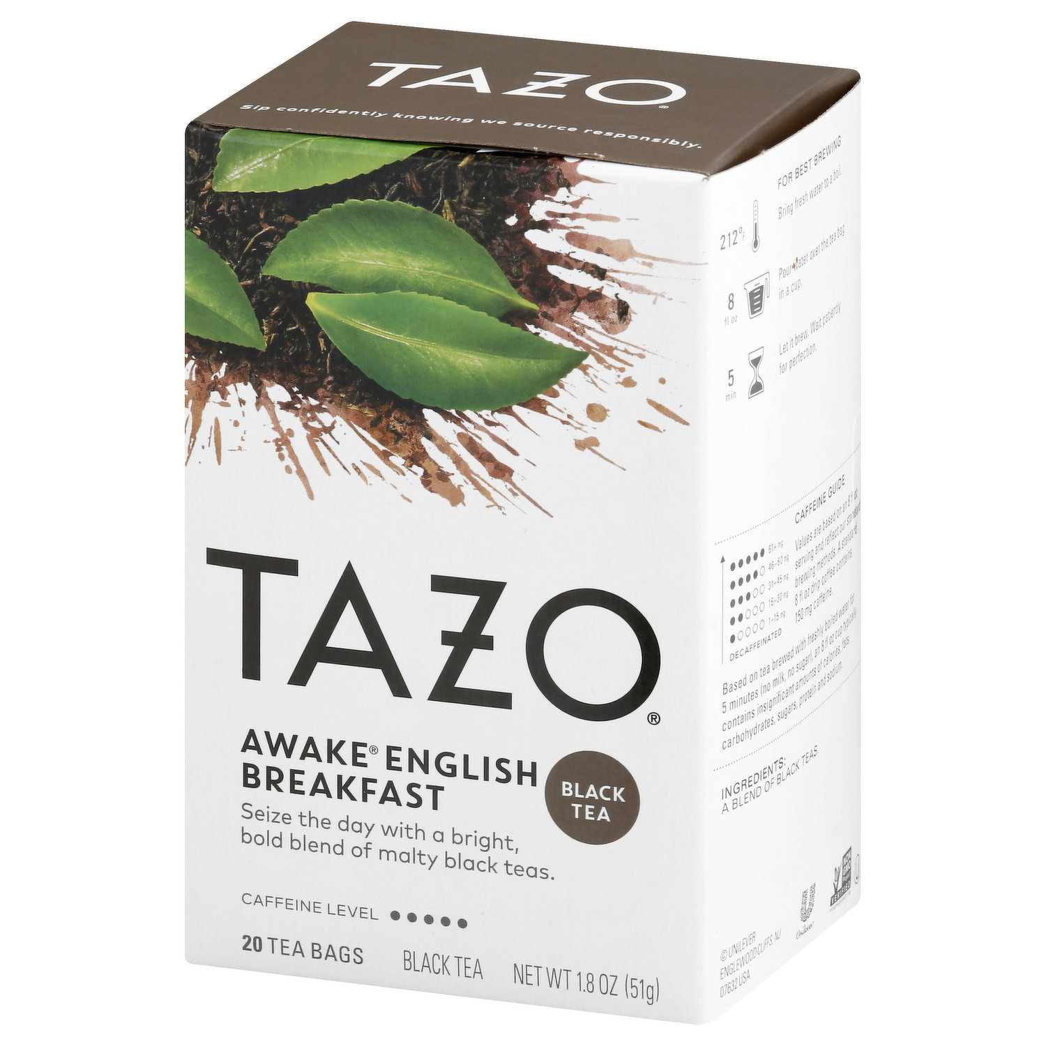 Tazo Black Tea, Awake English Breakfast, Bags - FRESH by Brookshire's