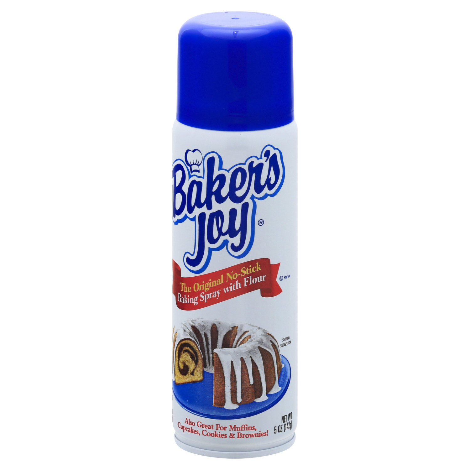 Baker's Joy The Original No-Stick Baking Spray with Flour, 5 Ounce