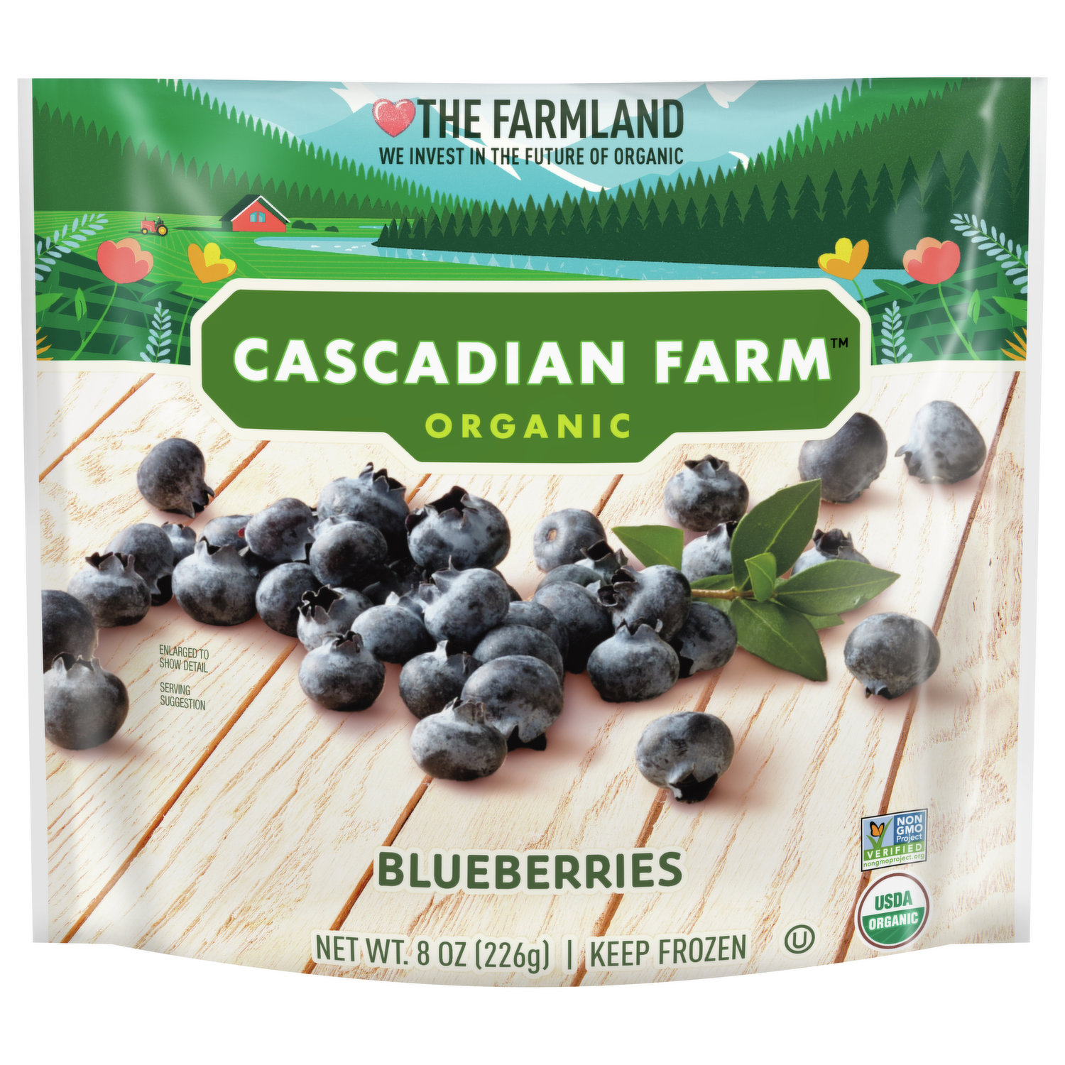 Frozen Cherry Berry Blend • Cascadian Farm Organic