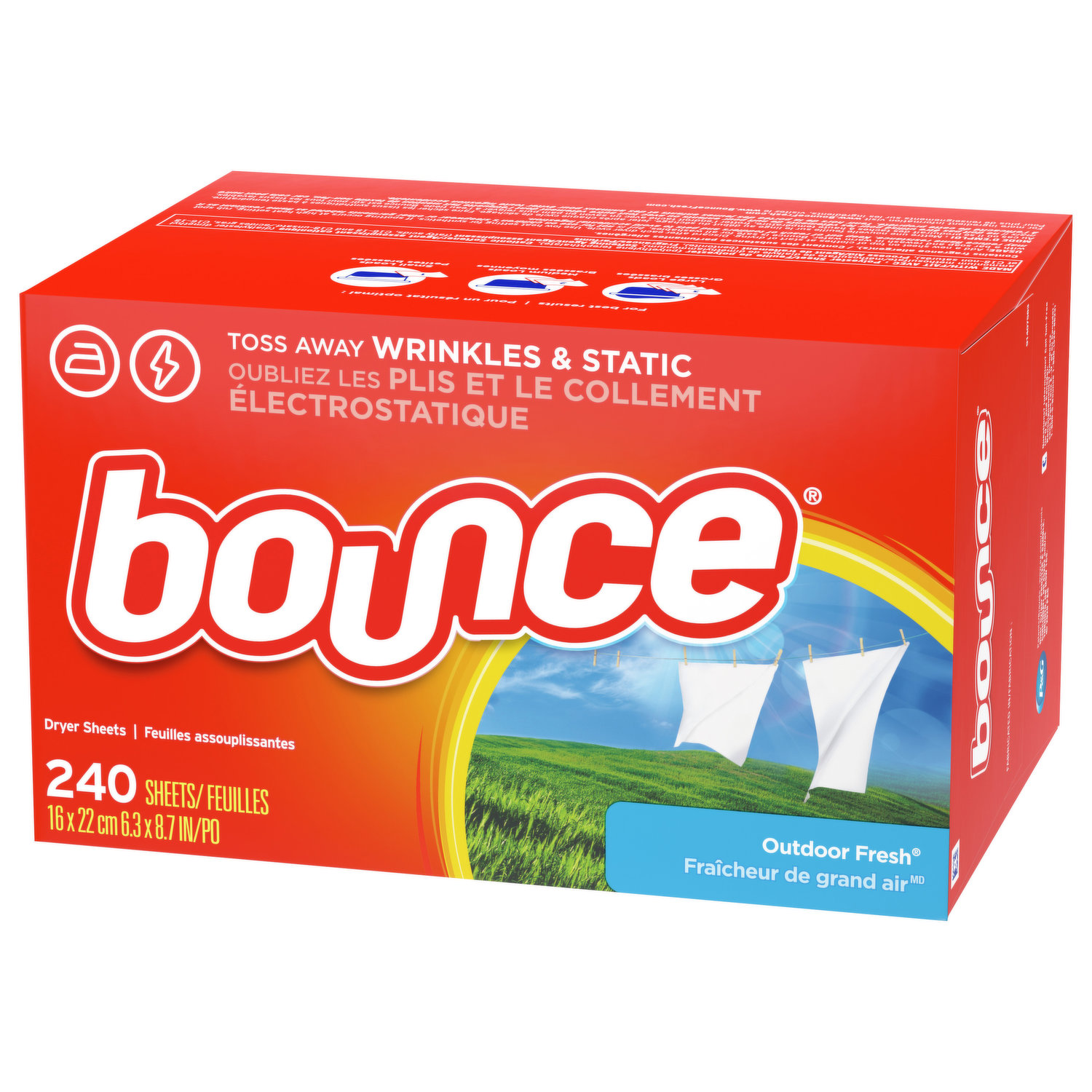 Bounce Outdoor Fresh Dryer Sheets