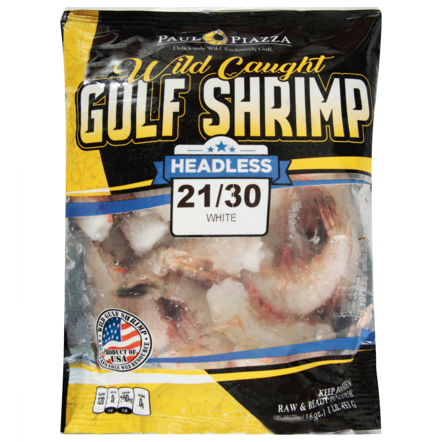 Paul Piazza Wild Caught Gulf Shrimp - Brookshire's