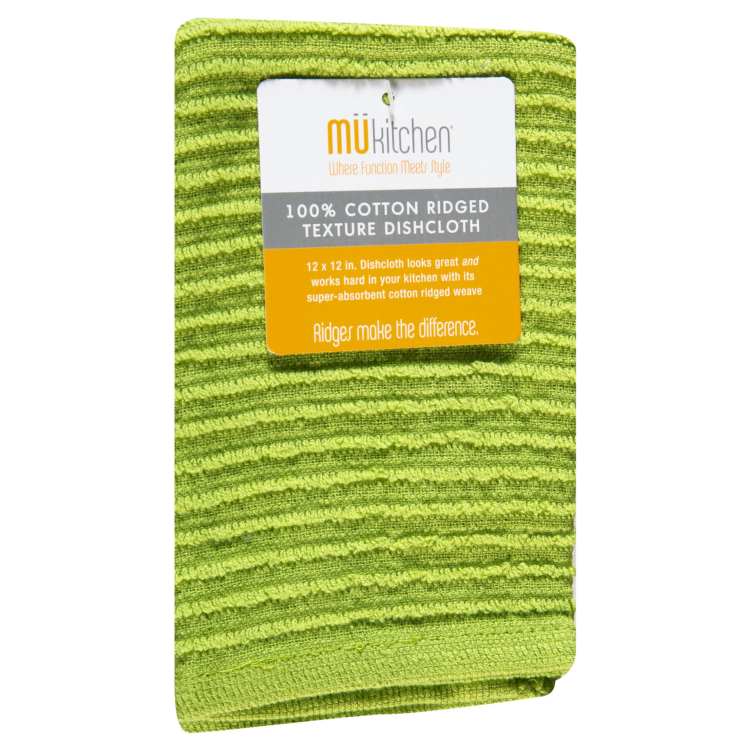 MUkitchen Sack Towels, Flour, White