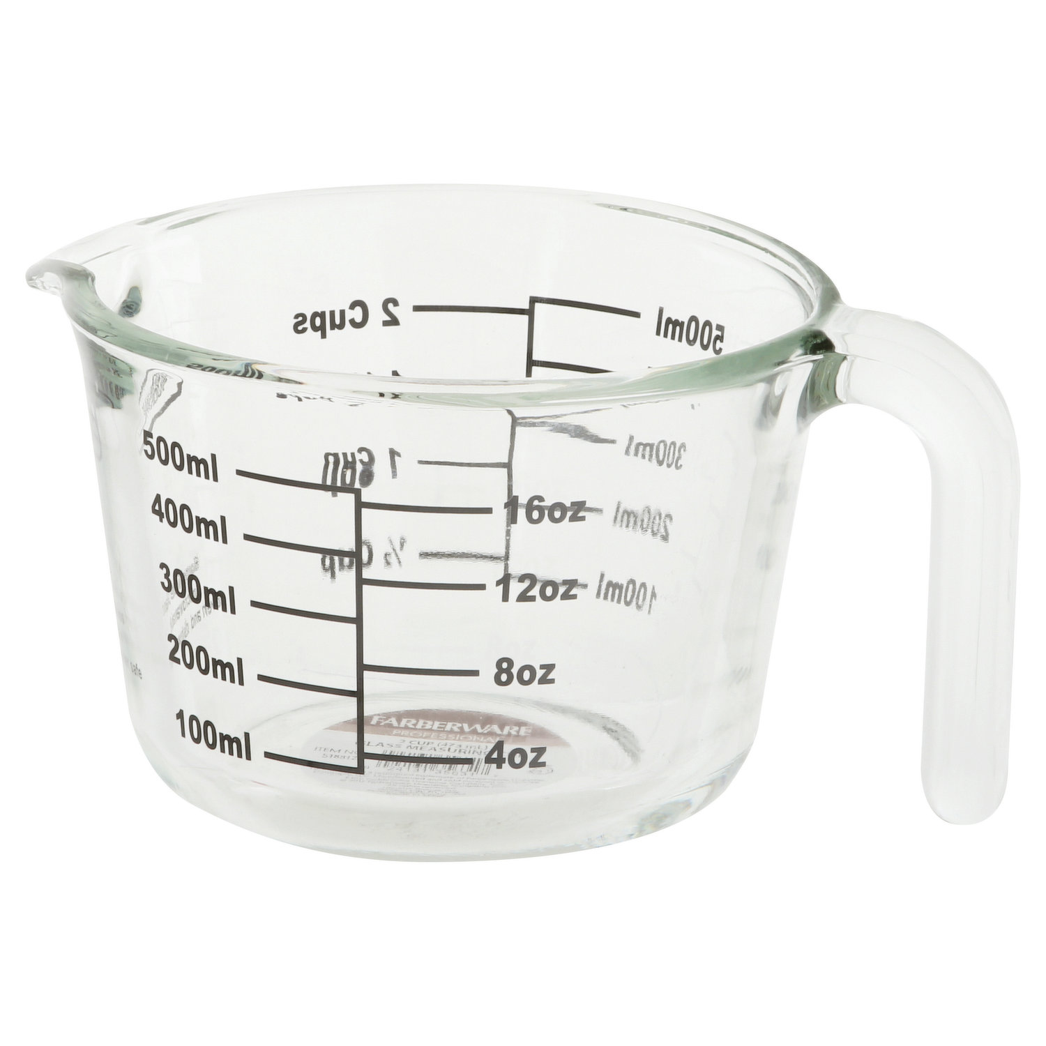 Farberware Pro Angled Measuring Cup - 2 Cups - Red