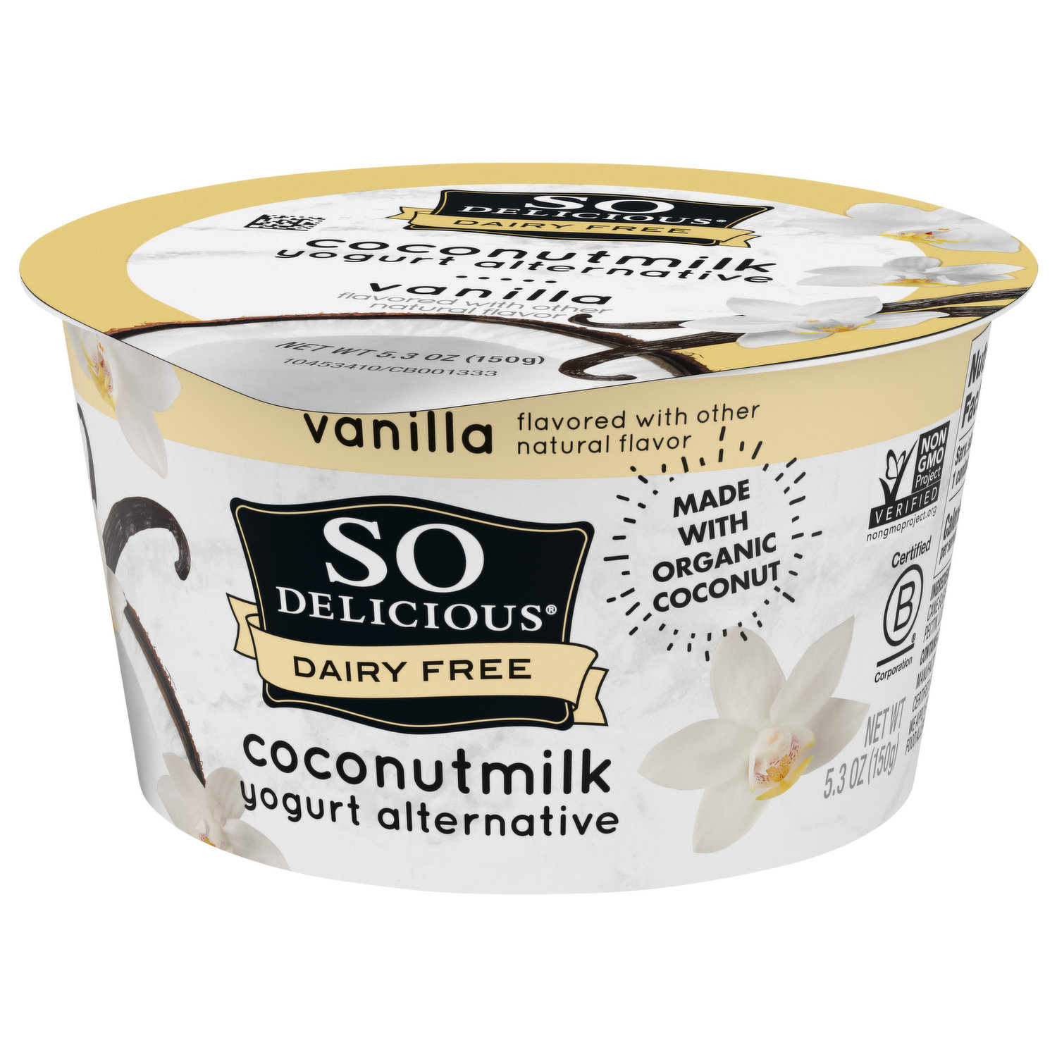 So Delicious Yogurt Alternative, Coconutmilk, Vanilla - 5.3 oz