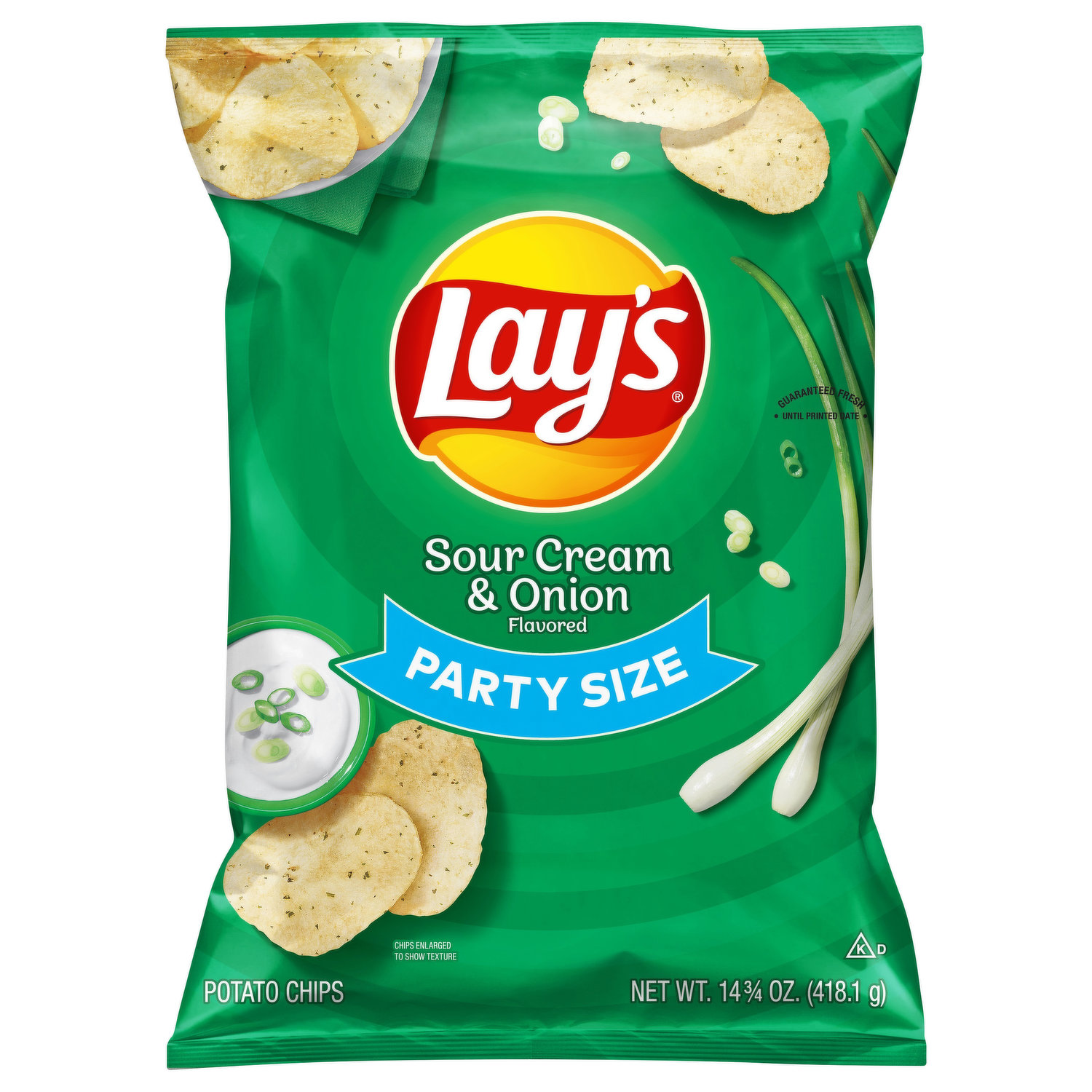 Lay's® Oven Baked Original Potato Crisps Gluten Free Snacks 6.25 oz. (12)