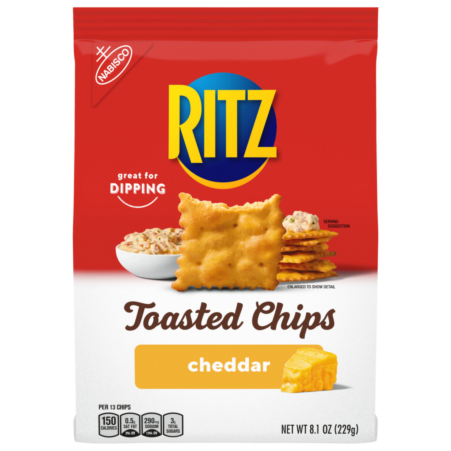 RITZ Peanut Butter Sandwich Crackers, Family Size, 16 - 1.38 oz Packs