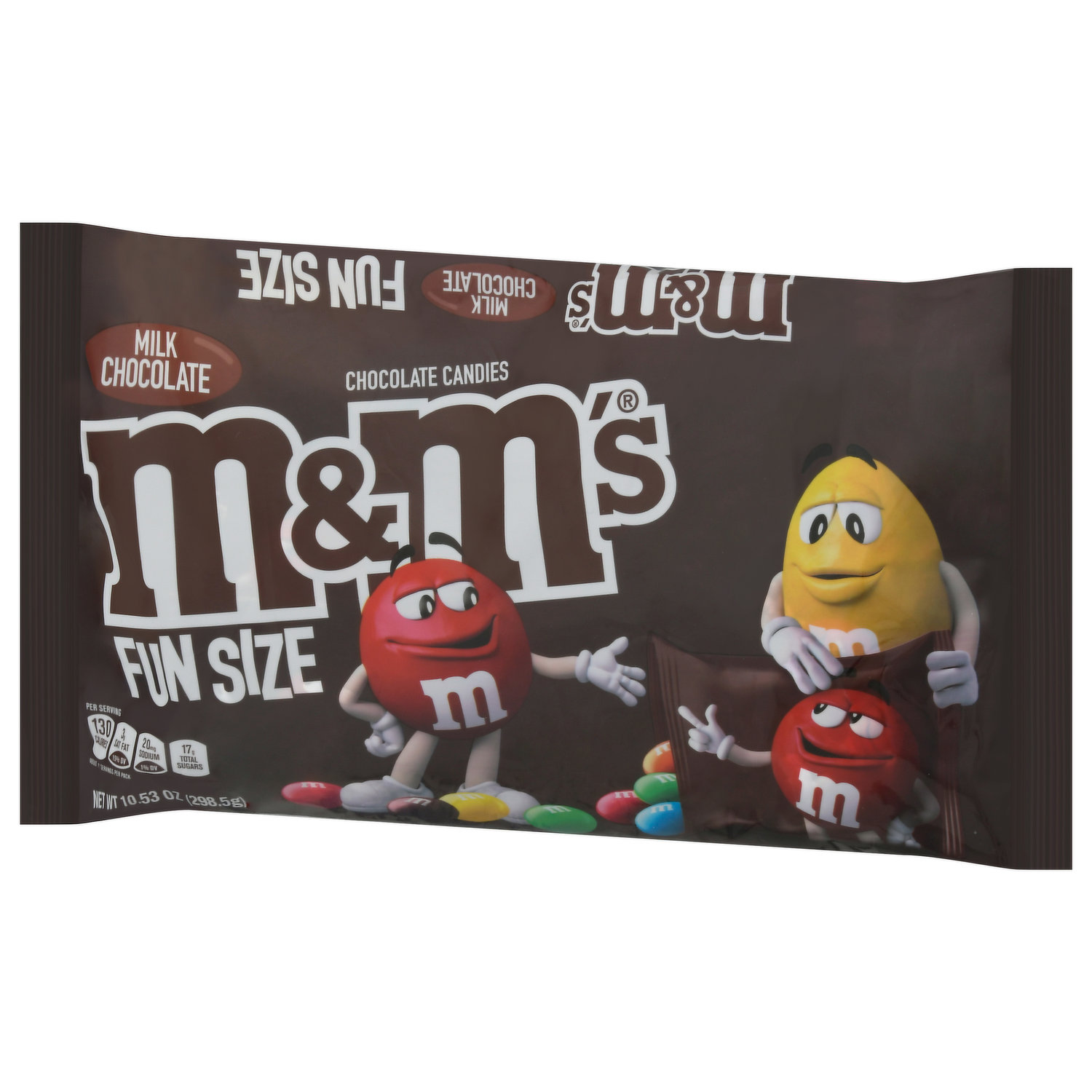 Calories in M&M's Milk Chocolate (Fun Size) and Nutrition Facts