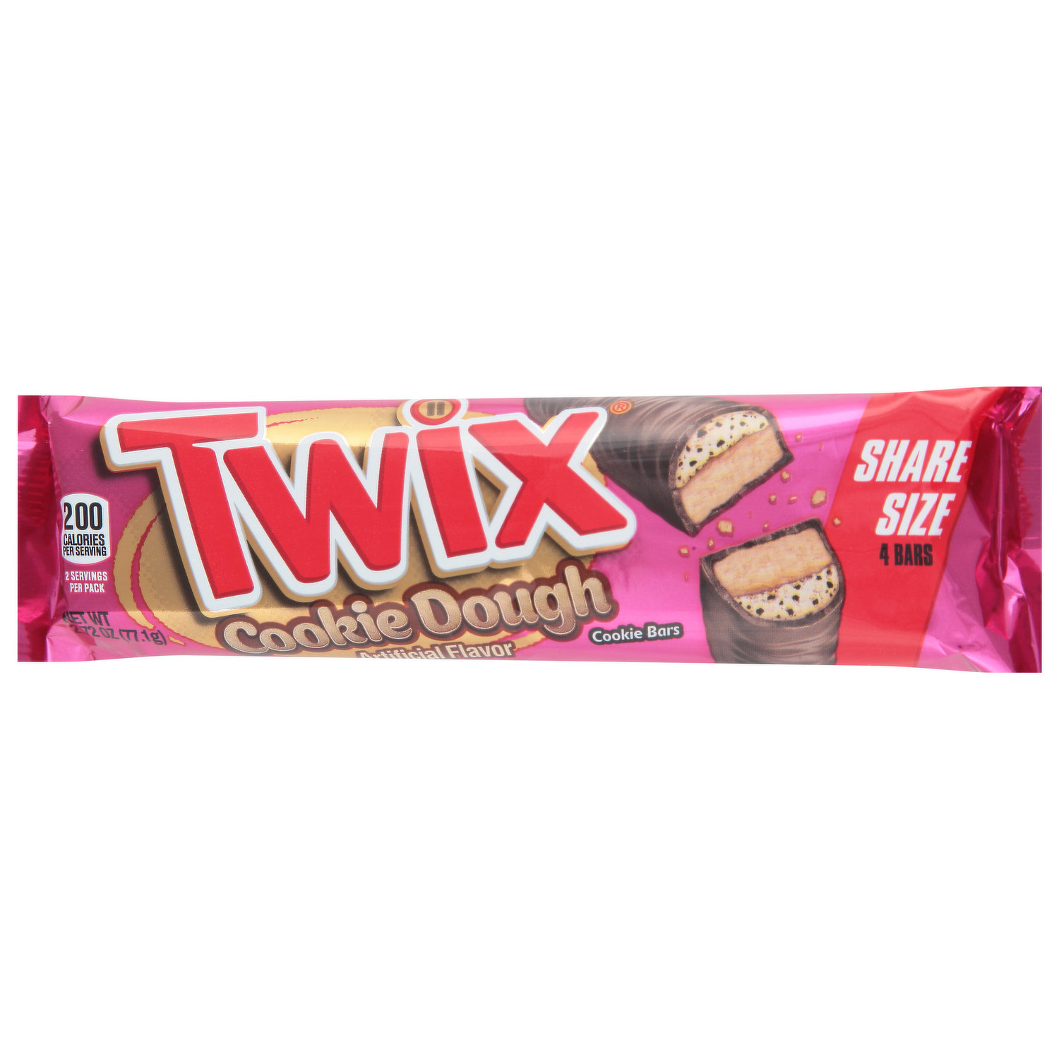 Twix Cookie Bars Cookie Dough Share Size Brookshire s