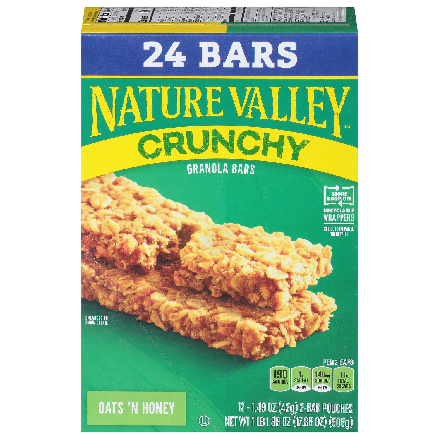 Nature Valley Wafer Bars, Peanut Butter Chocolate, Crispy Creamy