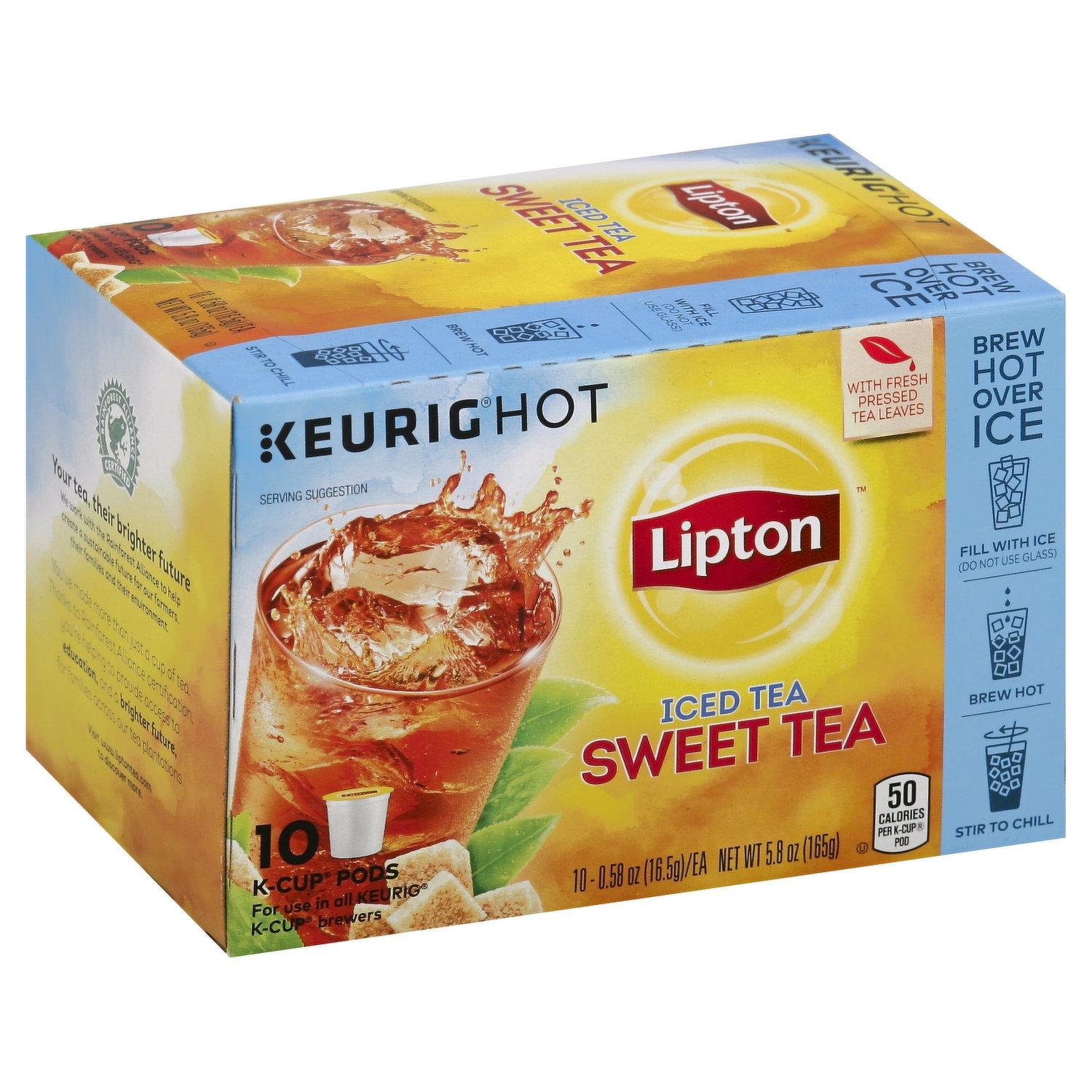 Lipton Southern Sweet Iced 24 Tea Classic K-Cup Pods